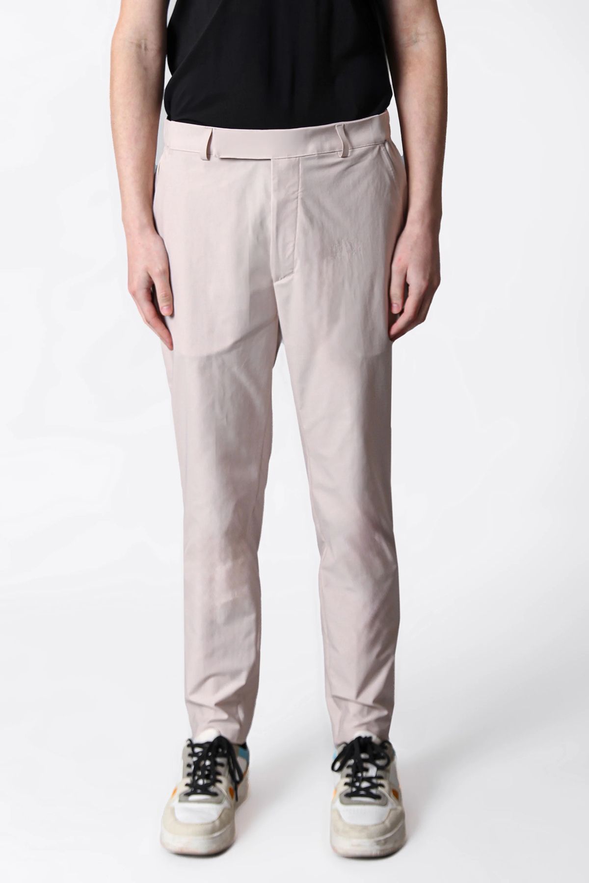 Isaora Regular Fit Normal Bel Düz Paça Su İtici Pantolon Erkek PANTOLON ISR5111 BEJ