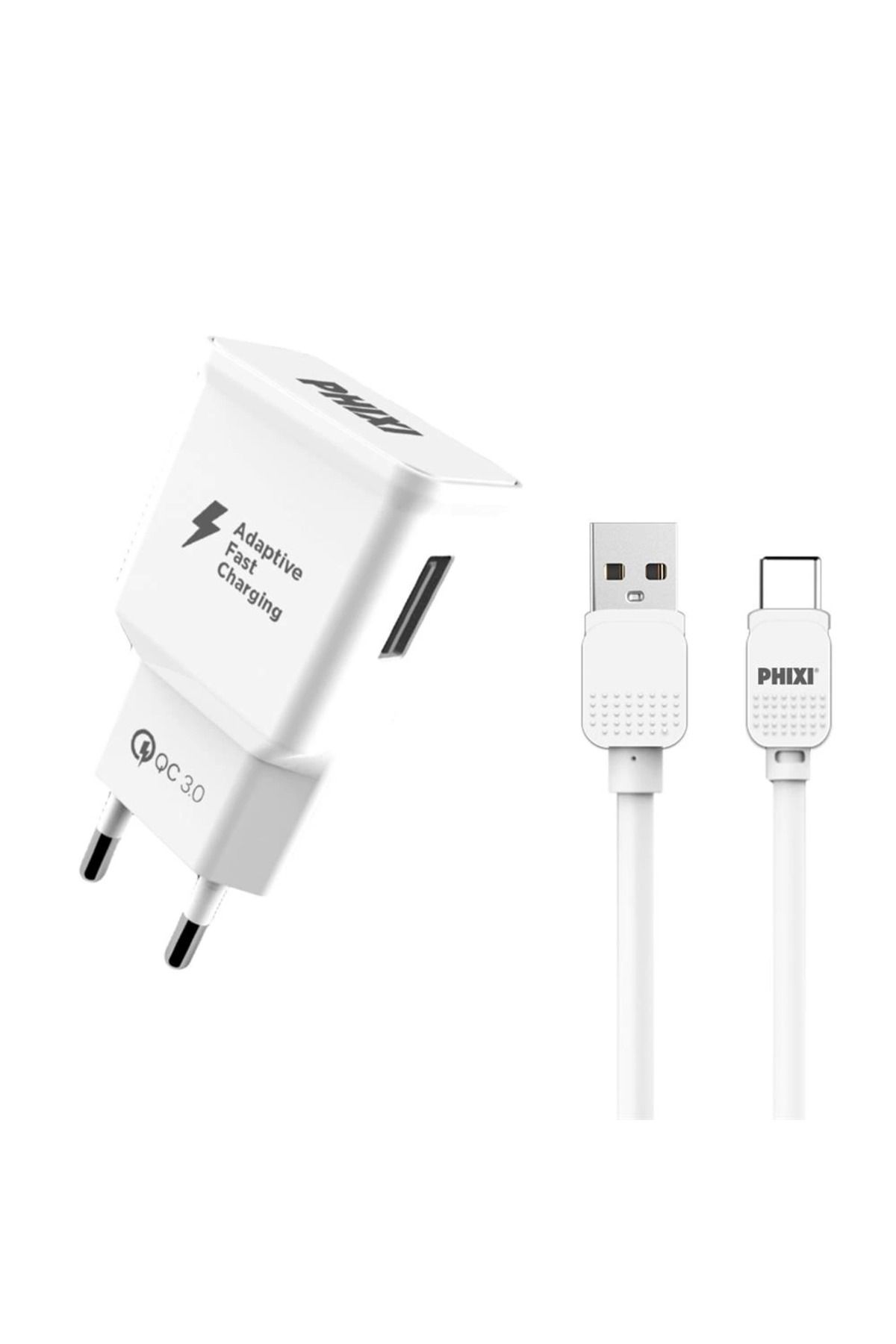 Vemora Qch202t Basic 12v / 3a Qualcomm 3.0 Type-c Usb Kablolu Hızlı Şarj Cihazı