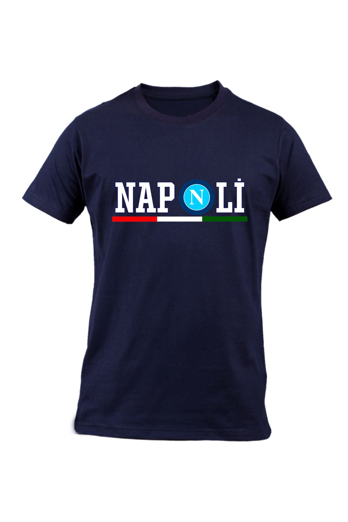 Efendioğlu Design SSC napoli baskılı erkek regular pamuklu t-shirt