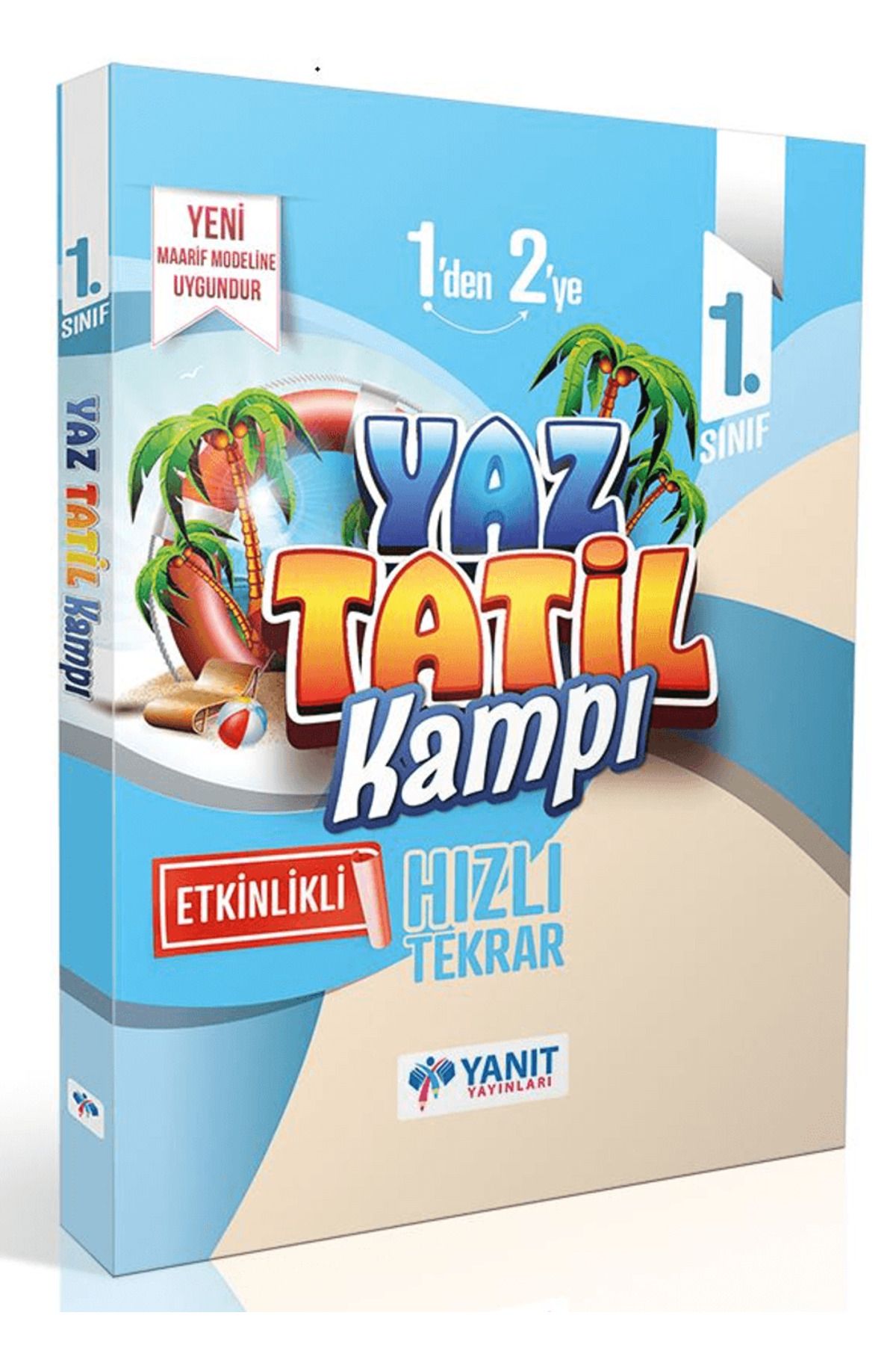 Yanıt Yayınları 1. Sınıf Yaz Tatil Kamp Kitabı / Kolektif / Yanıt Yayınları / 9786256115071