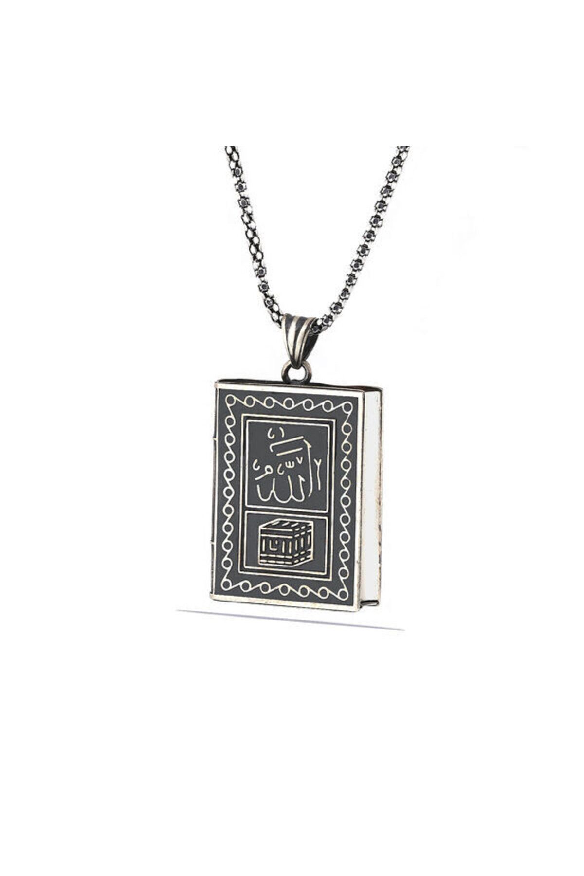 shop İçi Açıla Bilen Muhammet Çevşen Muskalık Erkek 925 Ayar Gümüş Kolye