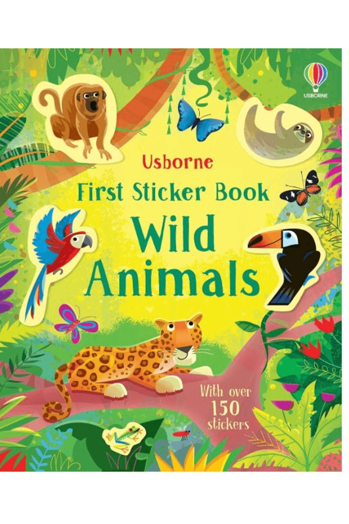 Usborne First Sticker Book Wild Animals / Holly Bathie / Usborne / 9781474998949
