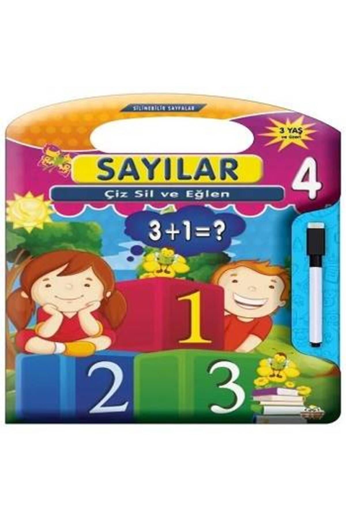 0-6 Yaş Yayınları Çiz Sil ve Eğlen - Sayılar