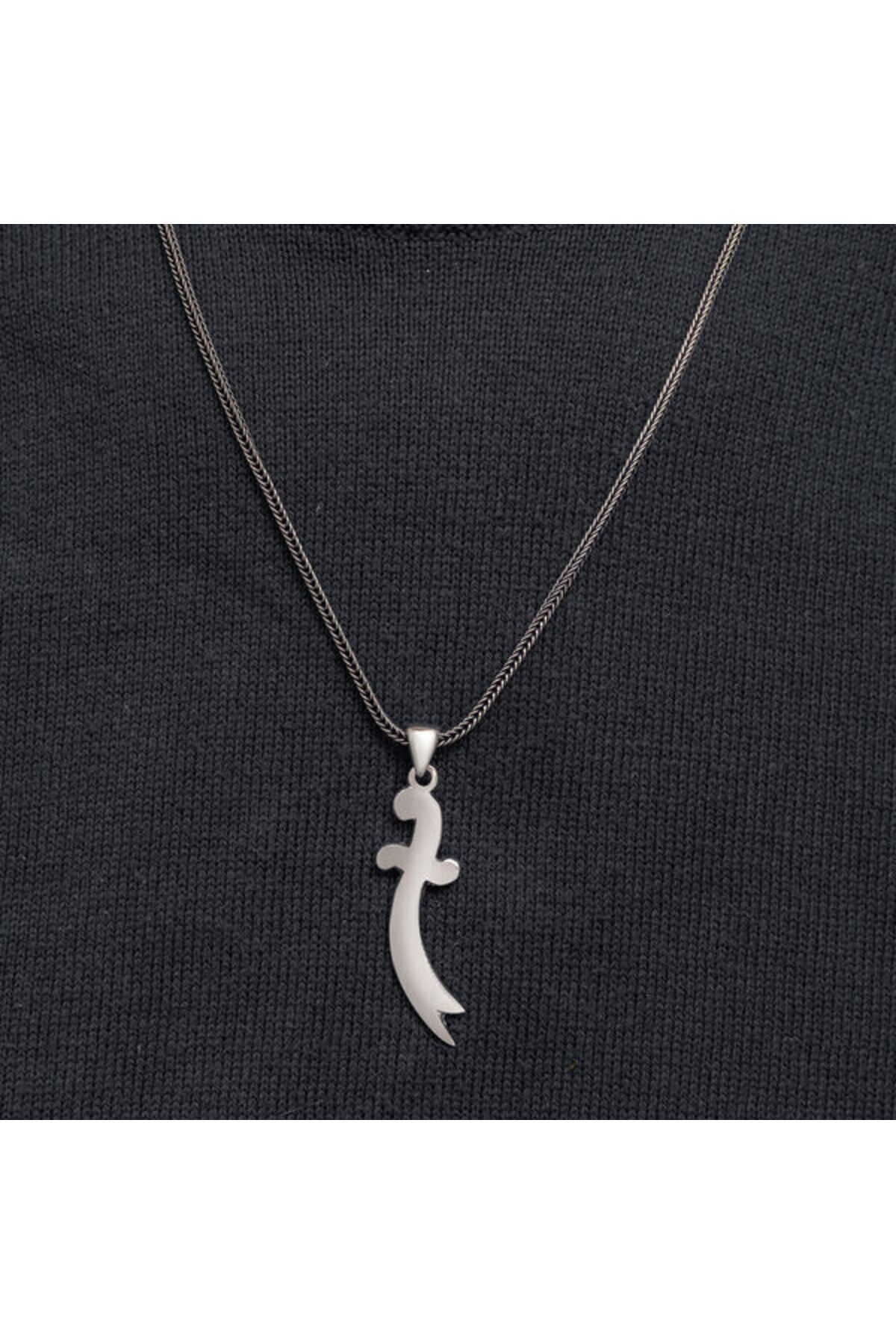 shop Zulfikar Kılıcı Çevşen Erkek 925 Ayar Gümüş Kolye