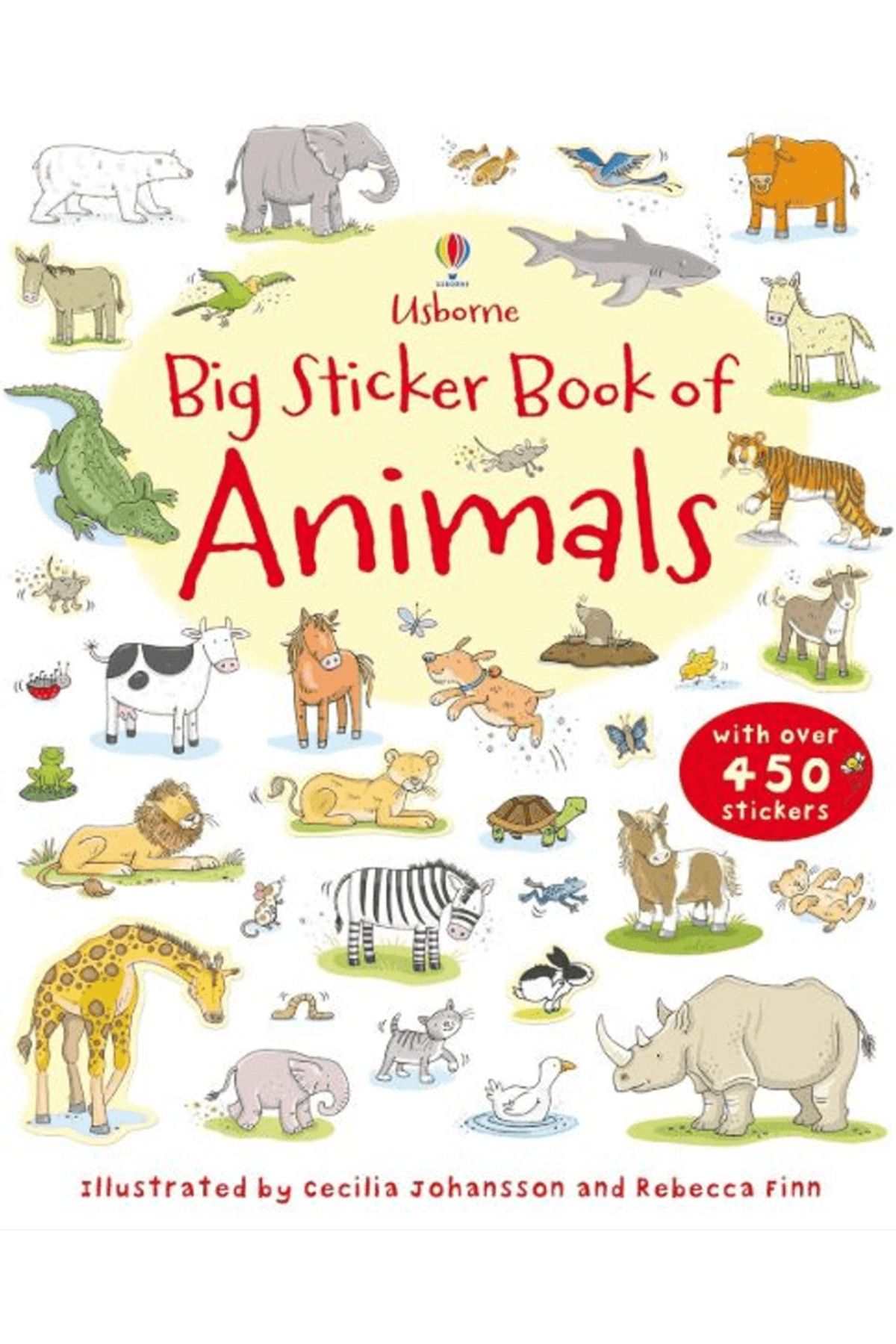 Usborne Big Sticker Book of Animals (Usborne First Sticker Books): 1 Kağıt Kapak / Usborne / 9781409535126