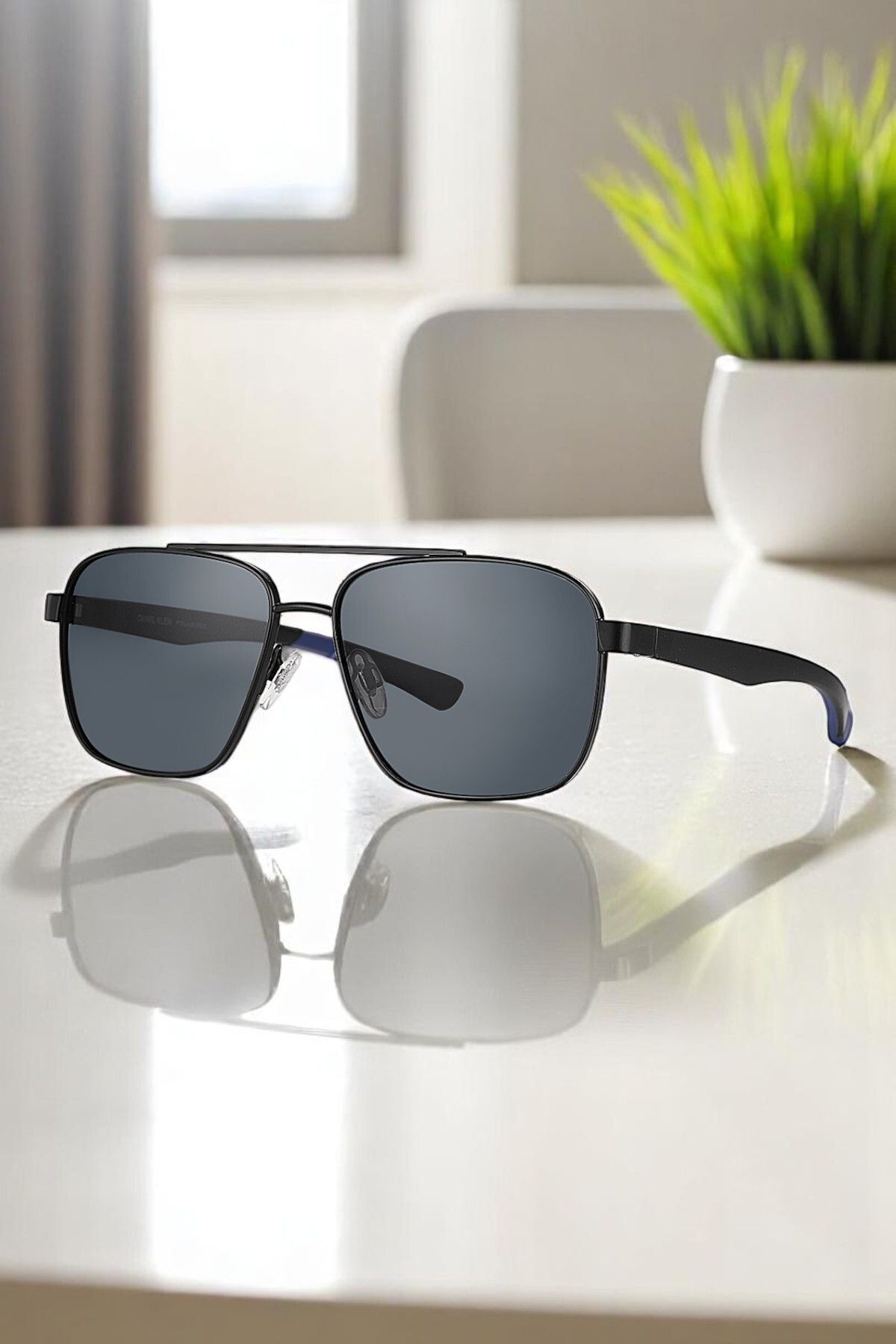 Daniel Klein Orijinal %100 Polarize UV400 Korumalı Siyah Renk Erkek Güneş Gözlüğü DKG6277C2