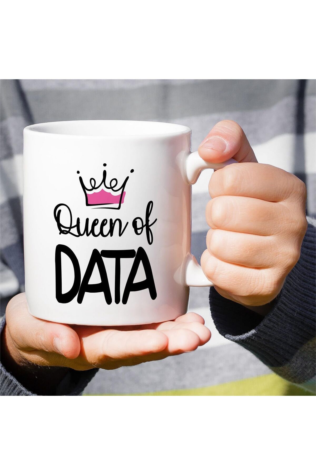 Generic-Retreez Funny Mug For Data Scientist - Queen Of Data - 11 Oz Ceramic Coffee Cups For Data Science A 5