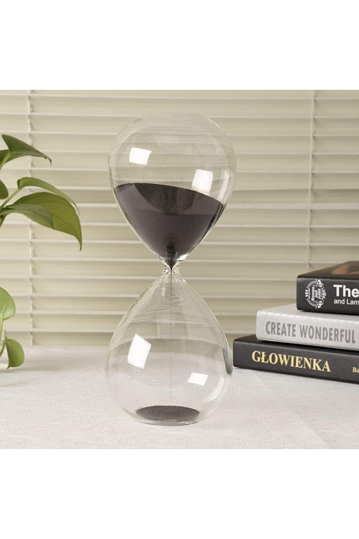 Generic-HoveBeaty Hourglass, Hand-Blown Sand Timer Set for Time Management 15 Minutes Durable Glass Constru 5