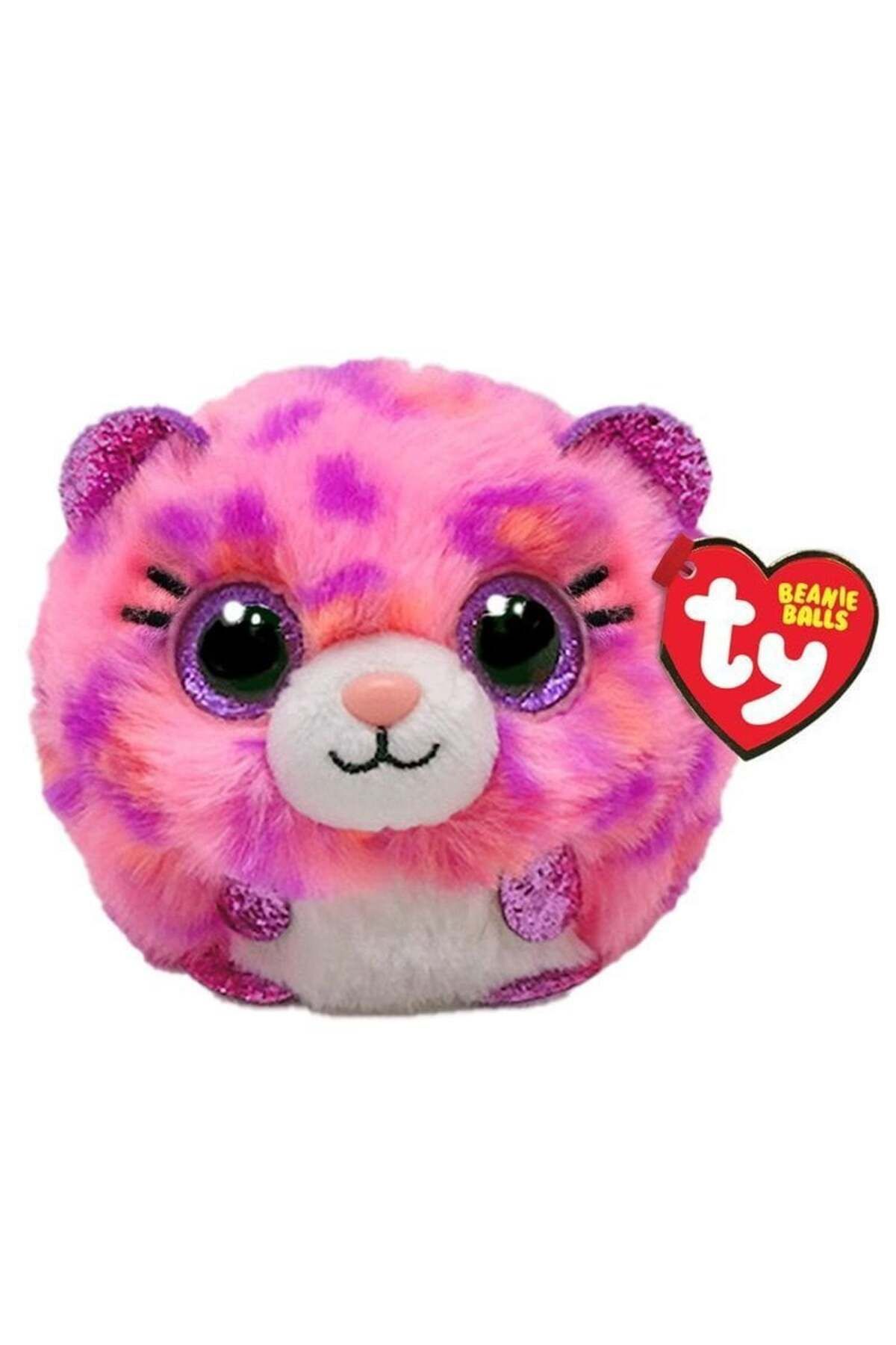 swilex Puffies Peluş Leopar Topaz 7 cm