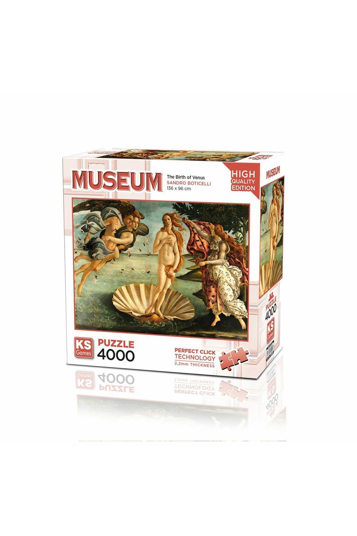 swilex 23507 The birth of Venus 4000 Parça Puzzle