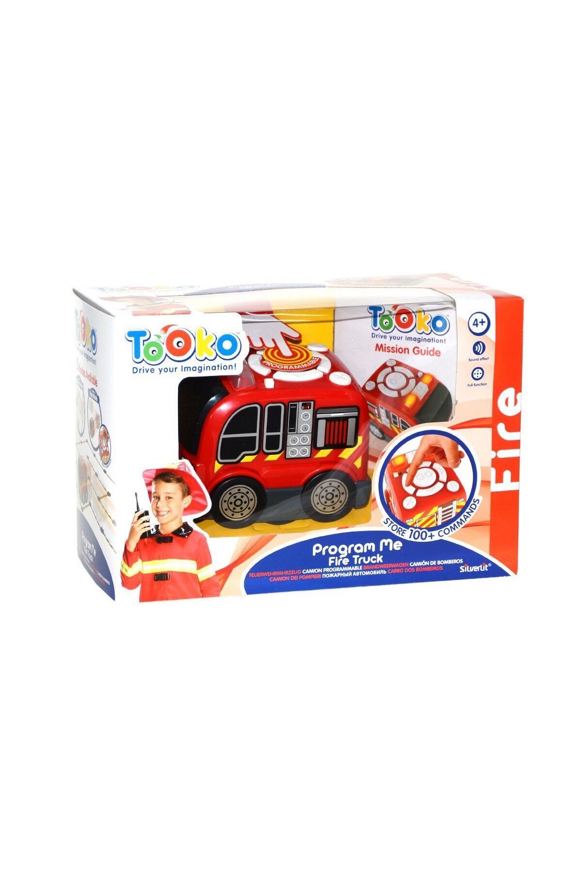swilex SIL/81470 Silverlit Tooko Programlanabilen İtfaiye Aracı Oyun Seti