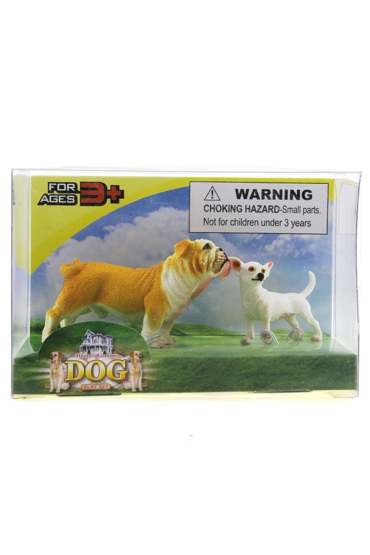 swilex Buldog ve Şivava (Chihuahua) Model Hayvan Köpek