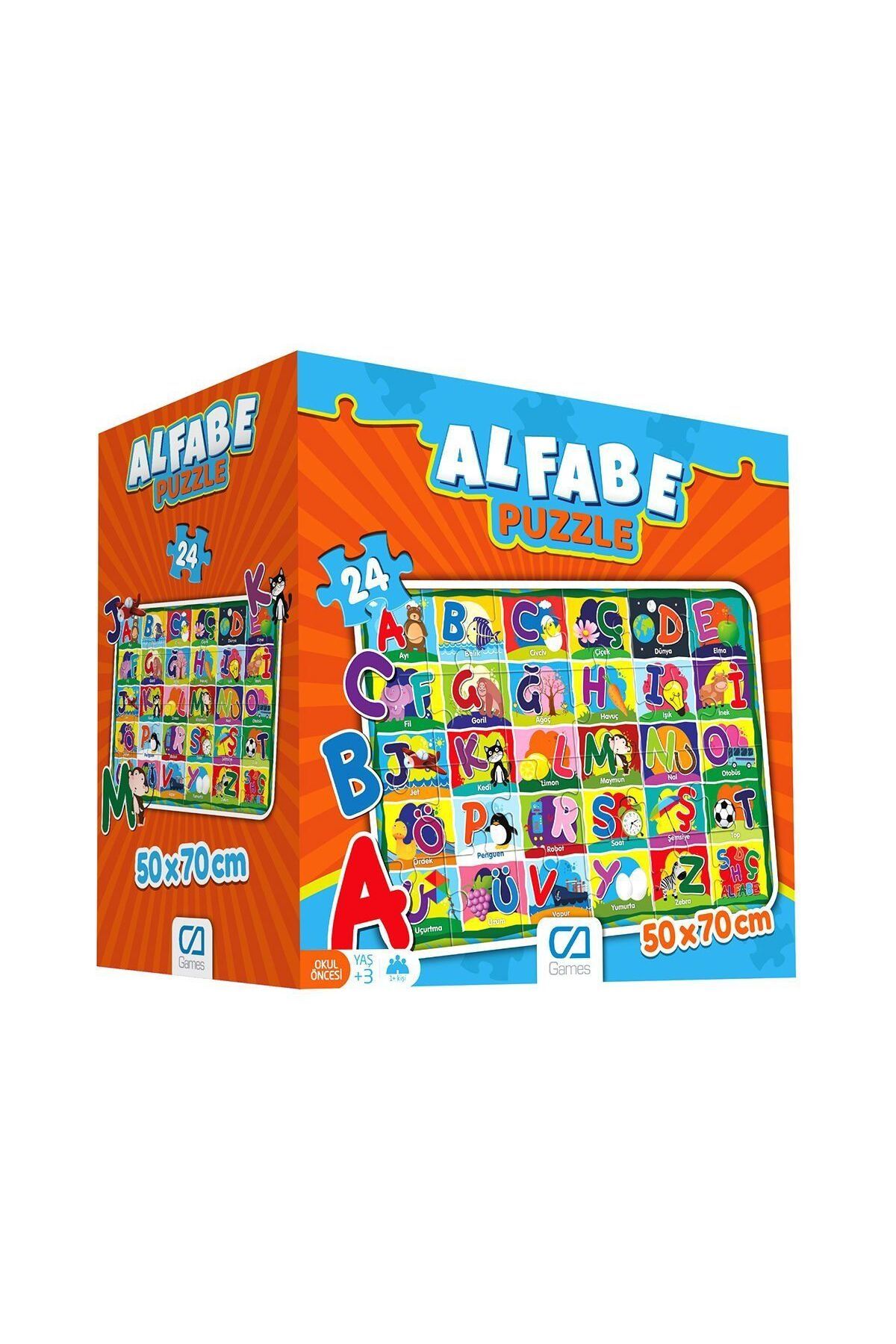 swilex 5027 Alfabe Yer Puzzle -