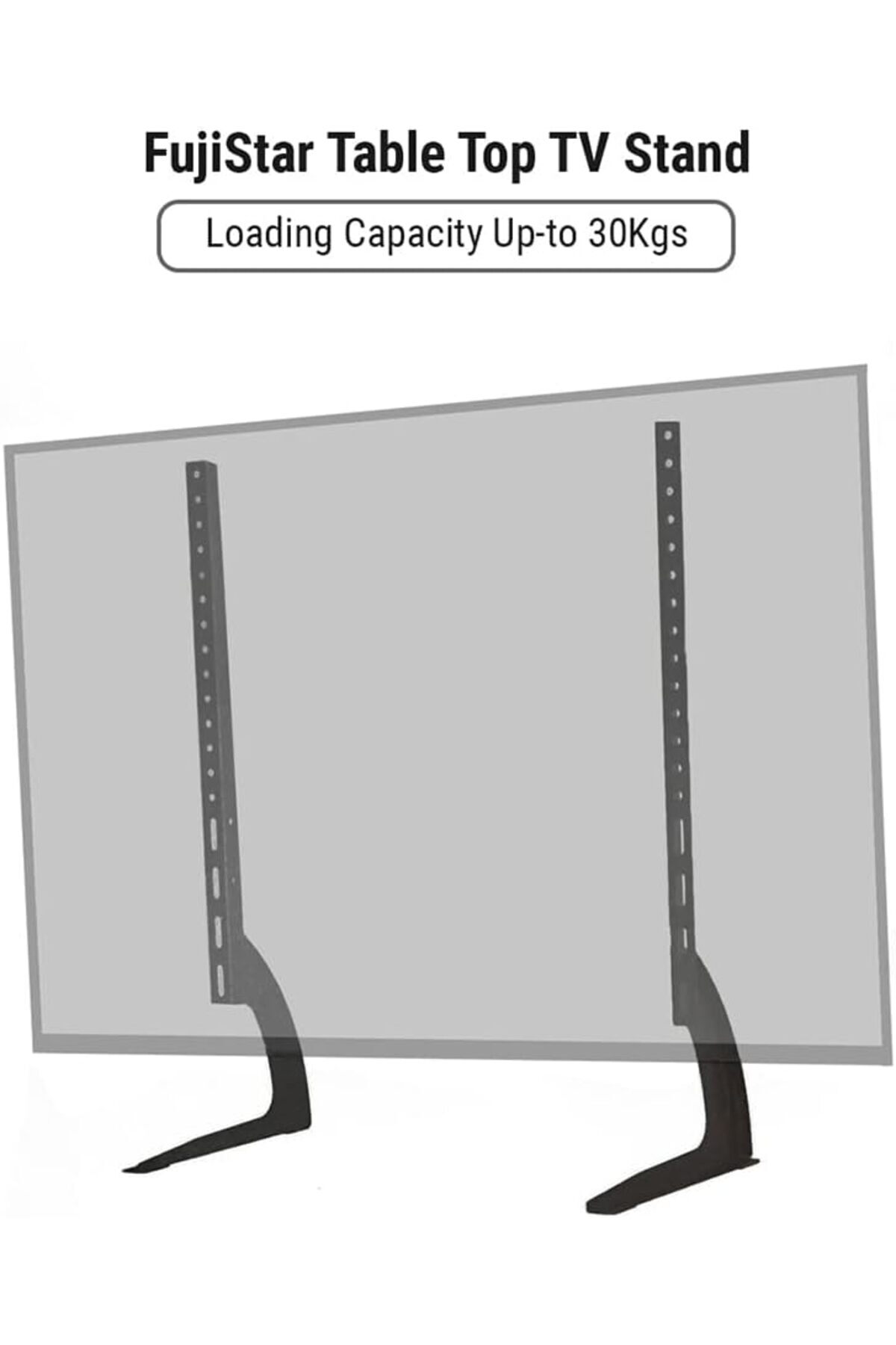 Generic-fujistar Table Top TV Stand for 26 to 65 Inch LED, LCD & Plasma Televisions - Loading Capacity up t 5