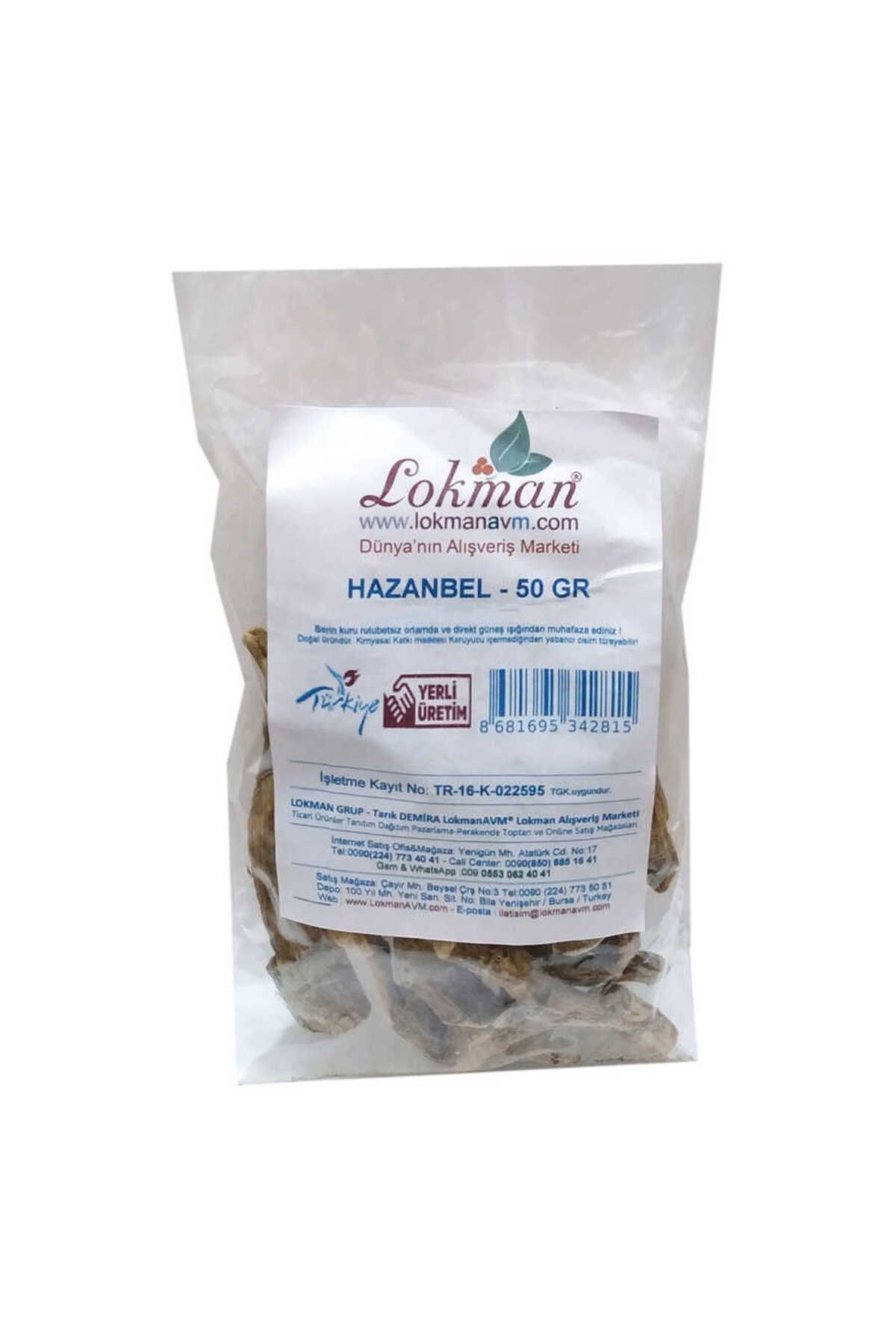 swilex Doğal Hazanbel Kökü 50 Gr Paketli