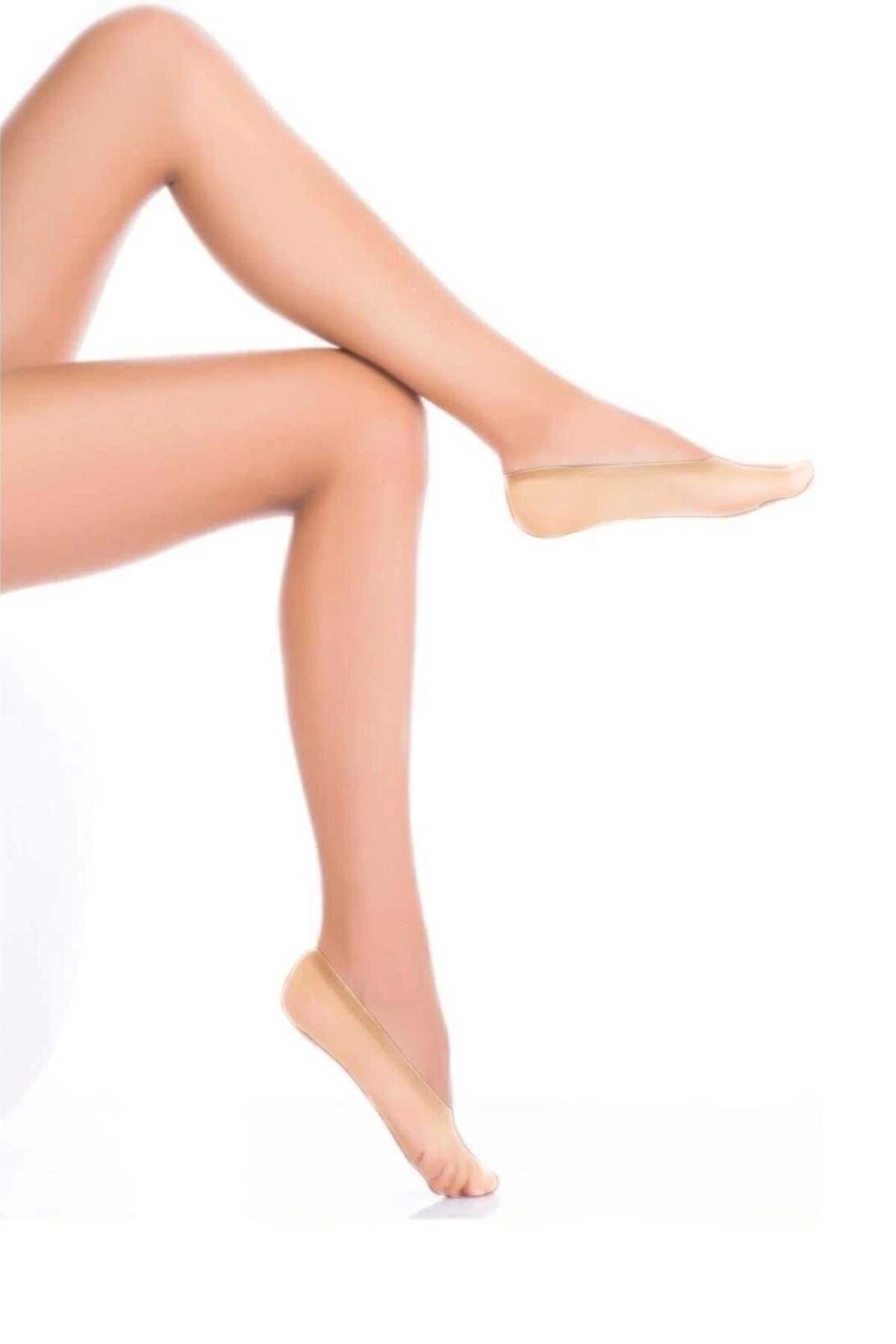 PRATİKOBA Microfiber Suba Kadın Babet Çorap Sahra 51