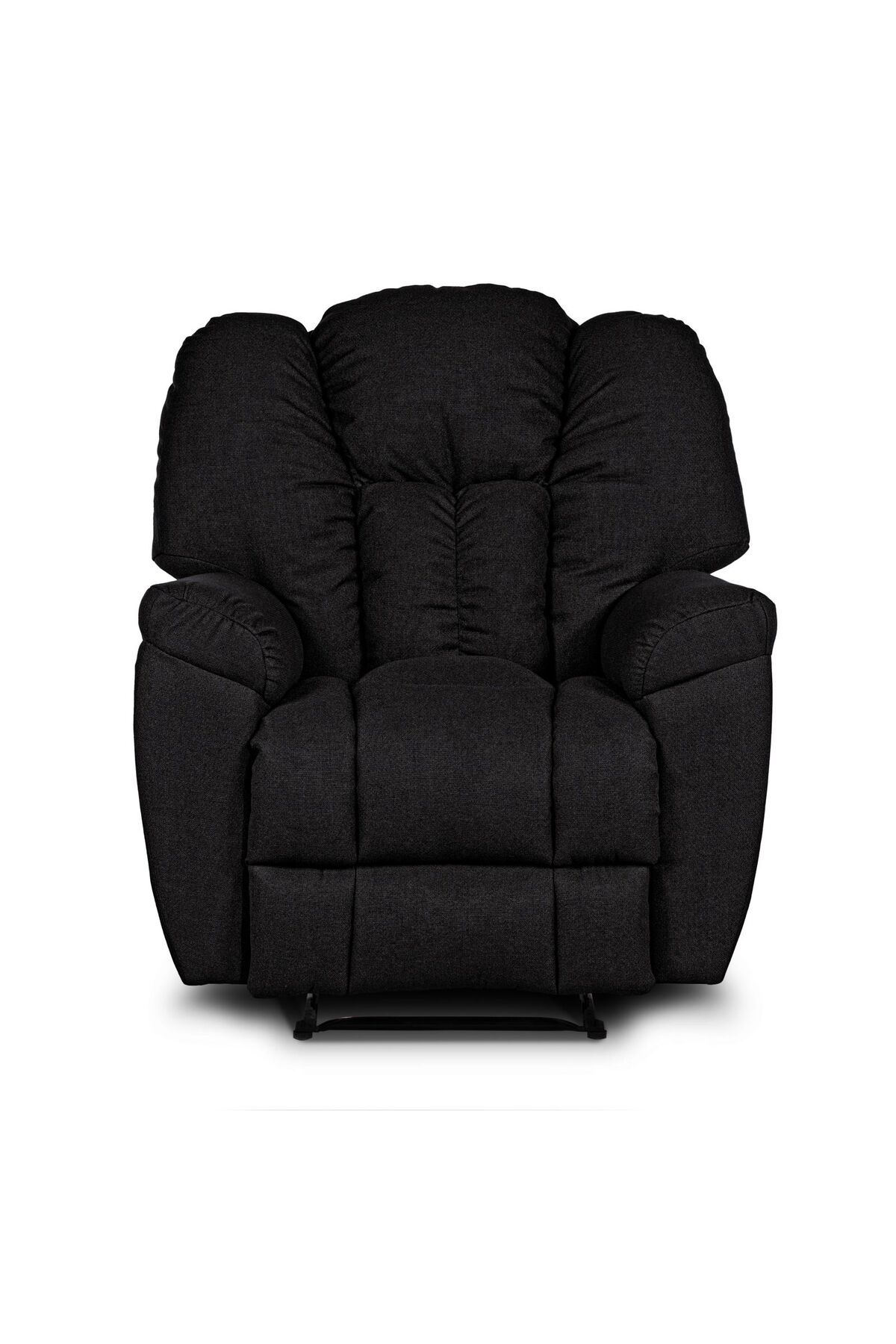 Lazy Vibes-Modern 3-position Canvas Recliner Chair in Luxurious Linen Fabric 4