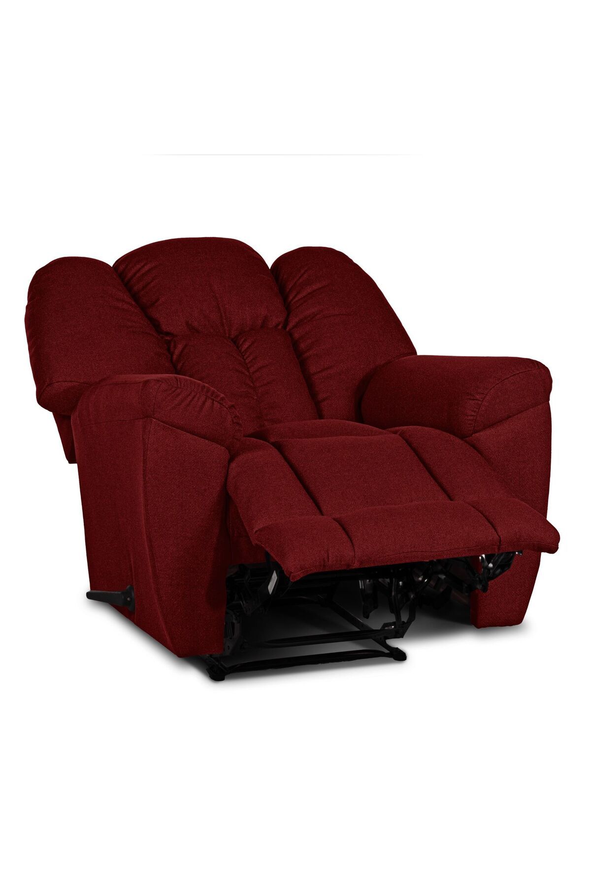 Lazy Vibes-Modern 3-position Canvas Recliner Chair in Luxurious Linen Fabric 5
