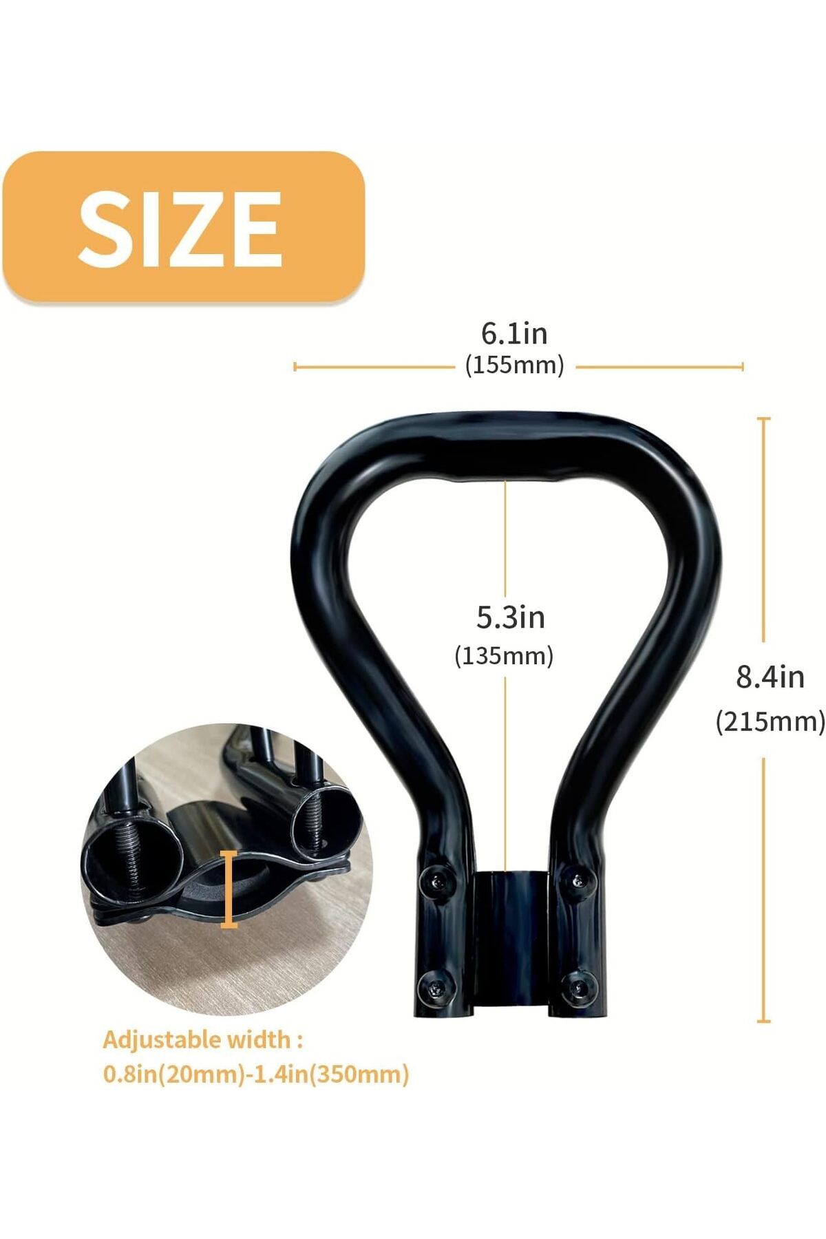 Generic-TERRIFI Recliner Handle Extender, Heavy Duty Steel Recliner Lever Extender for Lazy Boy, Oversized 3
