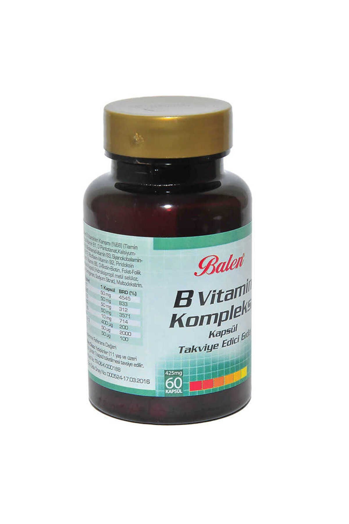 swilex B Vitamin Kompleksi 60 Kapsül