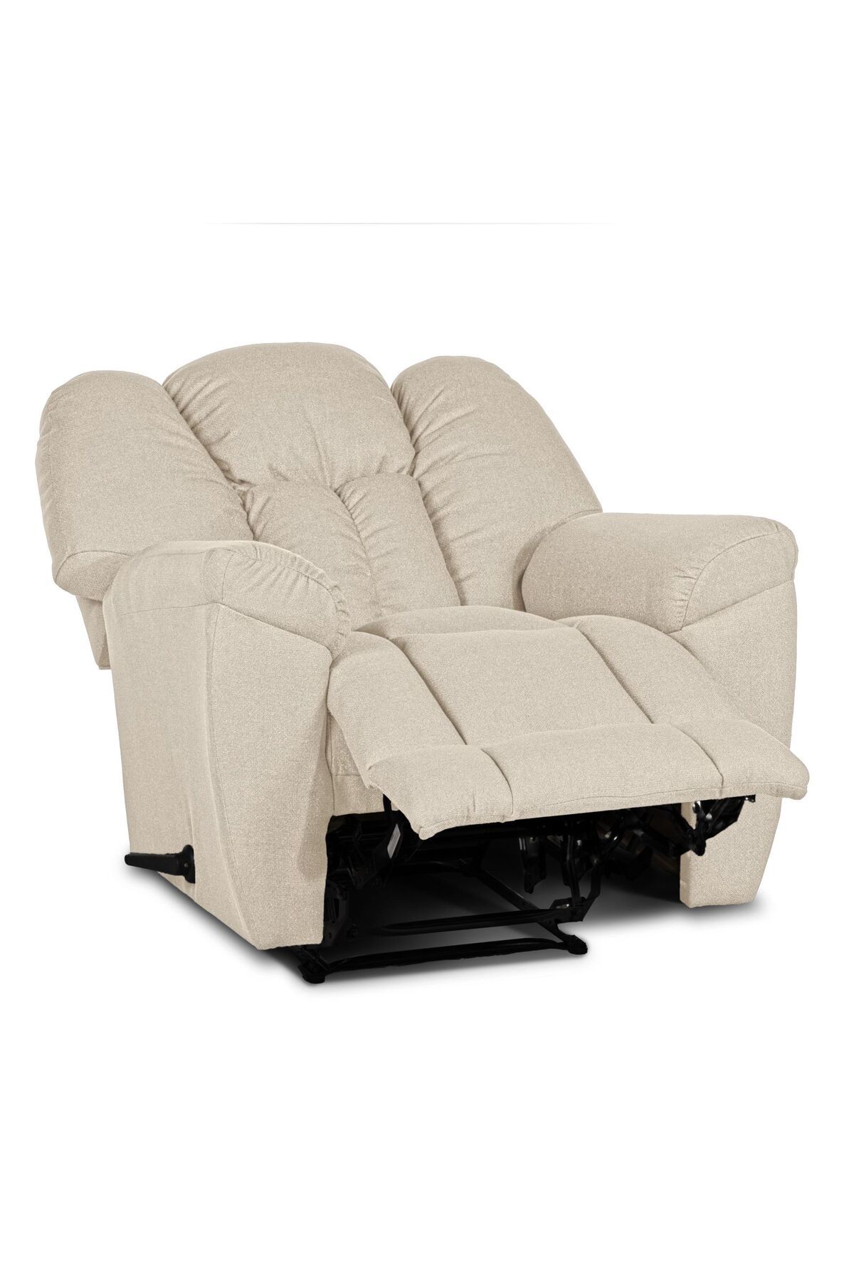 Lazy Vibes-Canvas Recliner Chair | Modern Rocking Chair in Luxury Linen Fabric 5