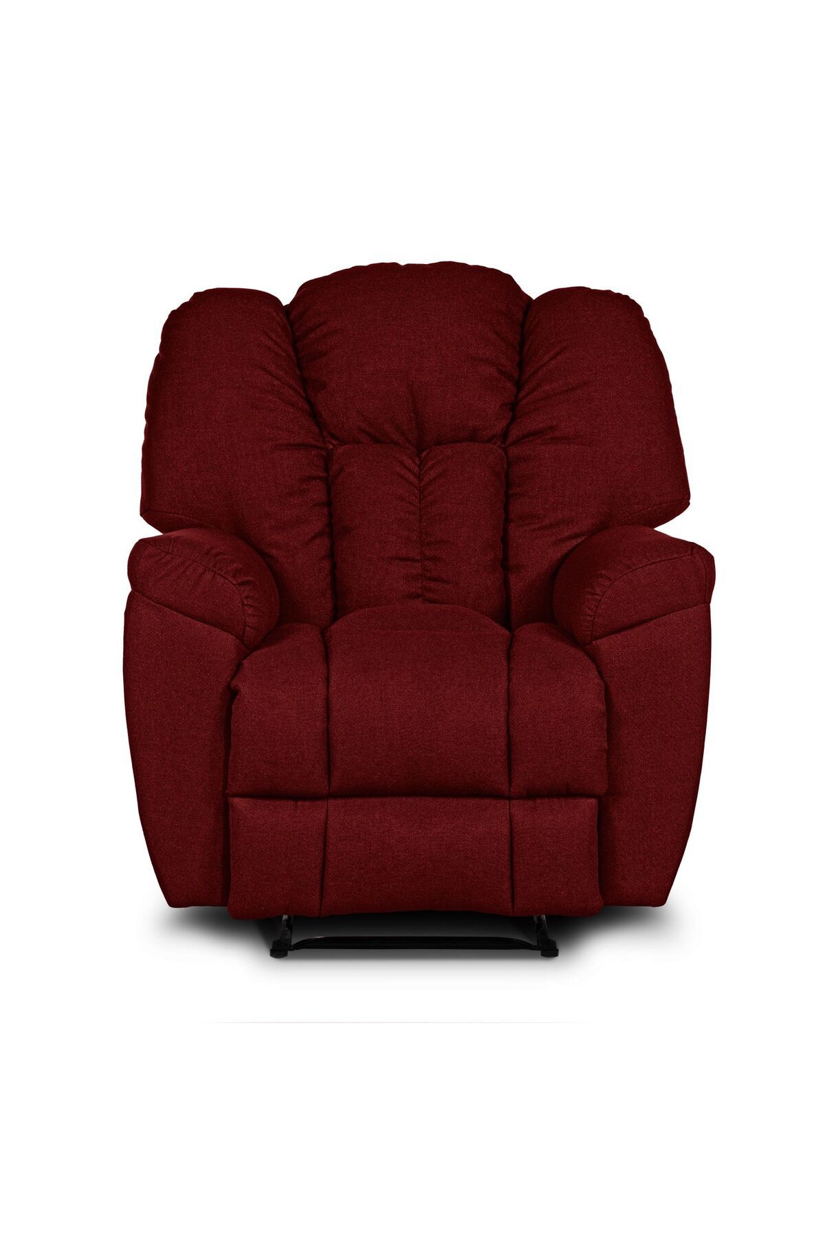 Lazy Vibes-Modern 3-position Canvas Recliner Chair in Luxurious Linen Fabric 4