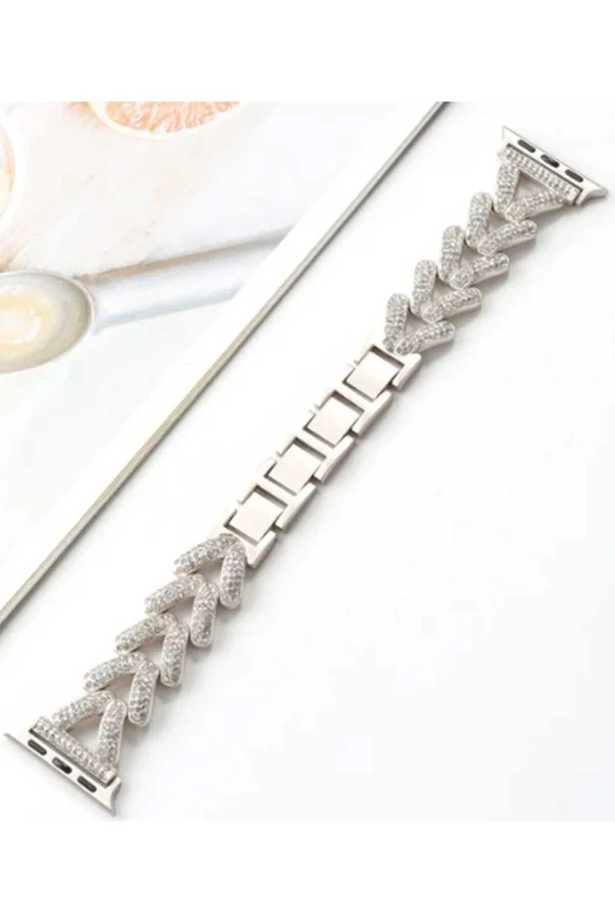 Zentico Watch Uyumlu Seri 1-9 & Ultra/ultra 2 – S10 Uyumlu Node Taşlı Kordon