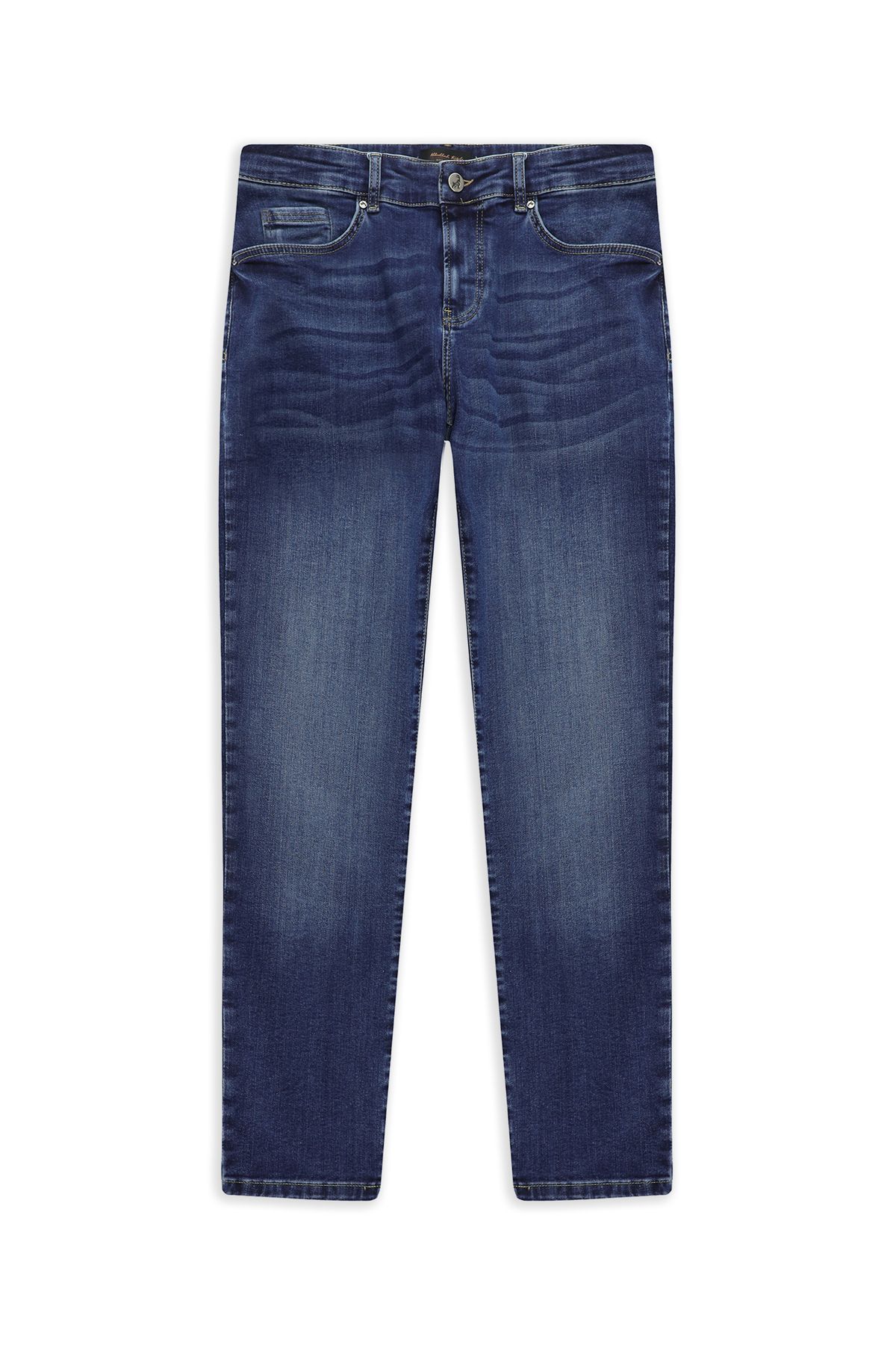 Kiğılı Regular Fit Likralı Denim Pantolon