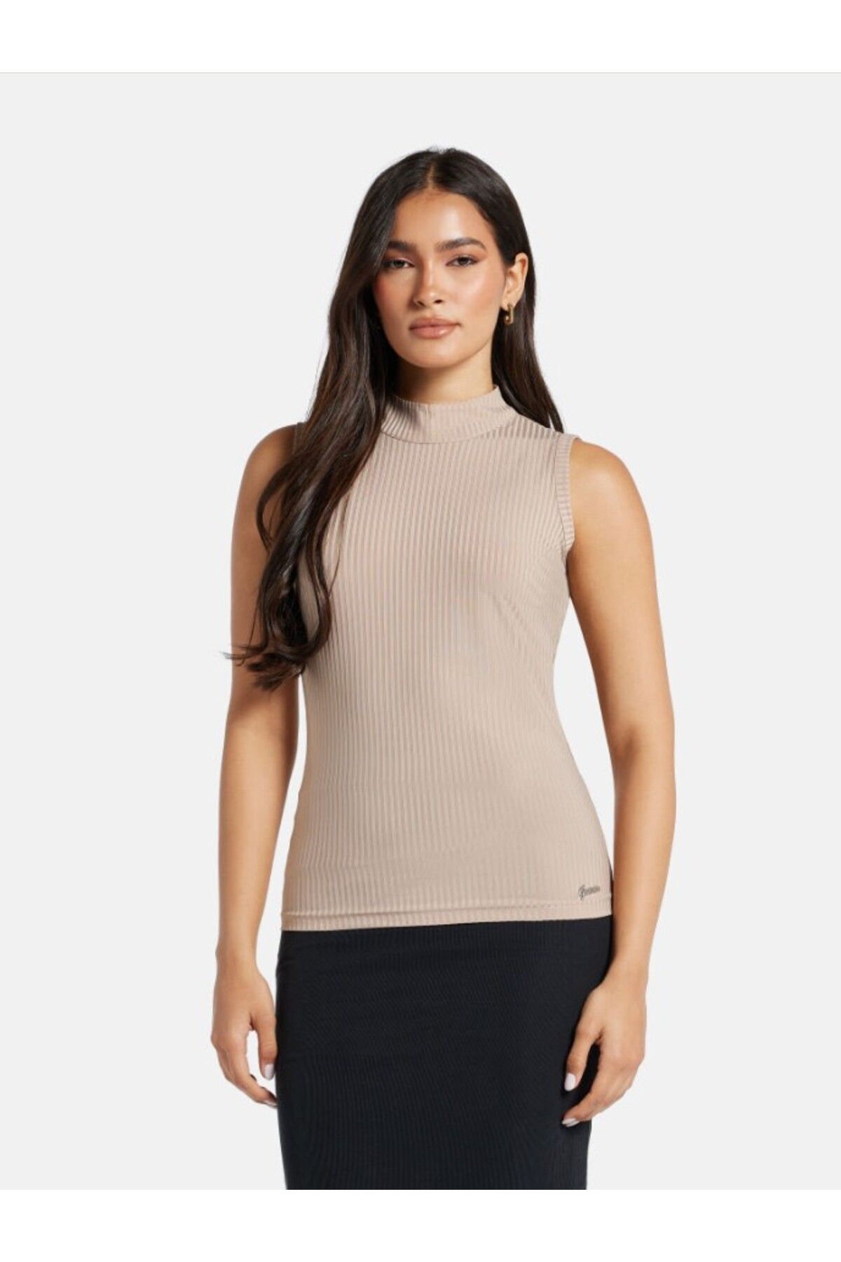 Guess EVE SL TN RIB TOP