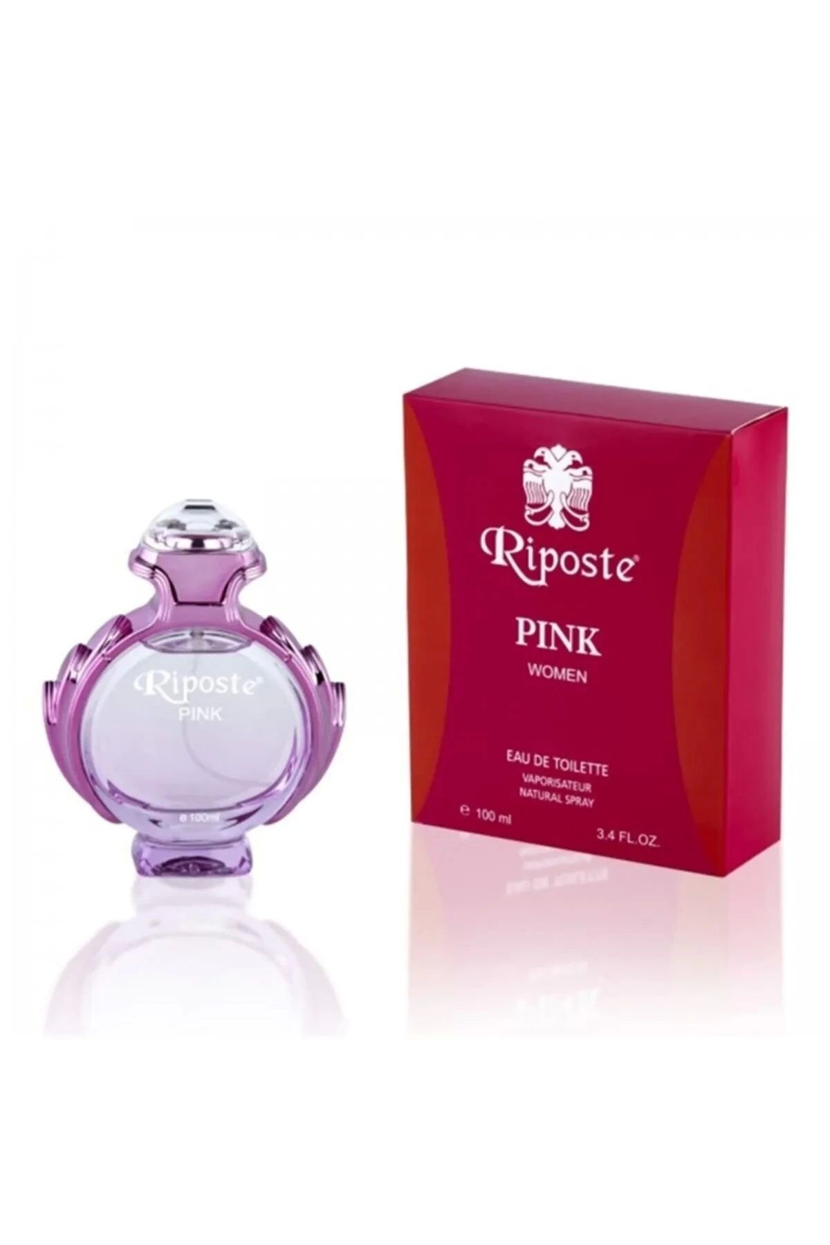 PRATİKOBA Riposte 24 Saat Etkili Kadın Parfüm - Pink - For Women 100 Ml