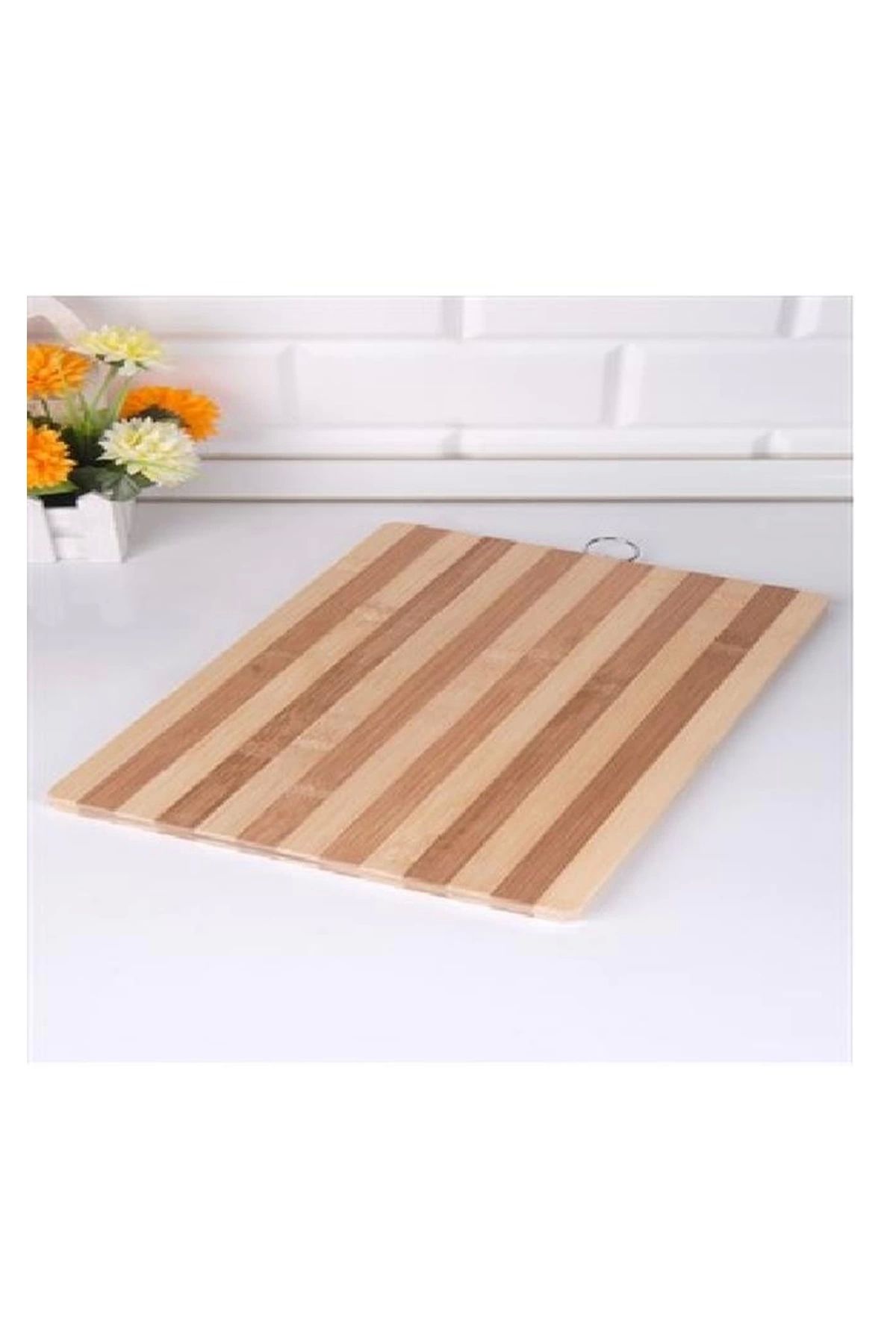 PRATİKOBA Bambu Kesim Tahtası 30x20 cm