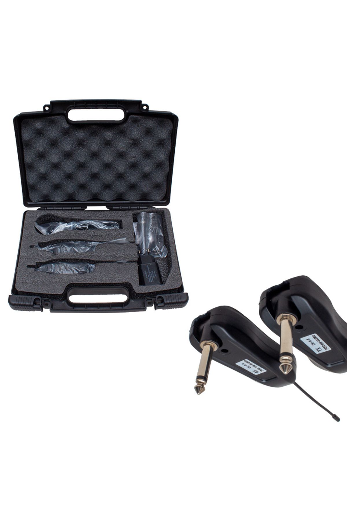swilex MV-19592 UHF GİTAR TİP KABLOSUZ MİKROFON ÜÇLÜ SET