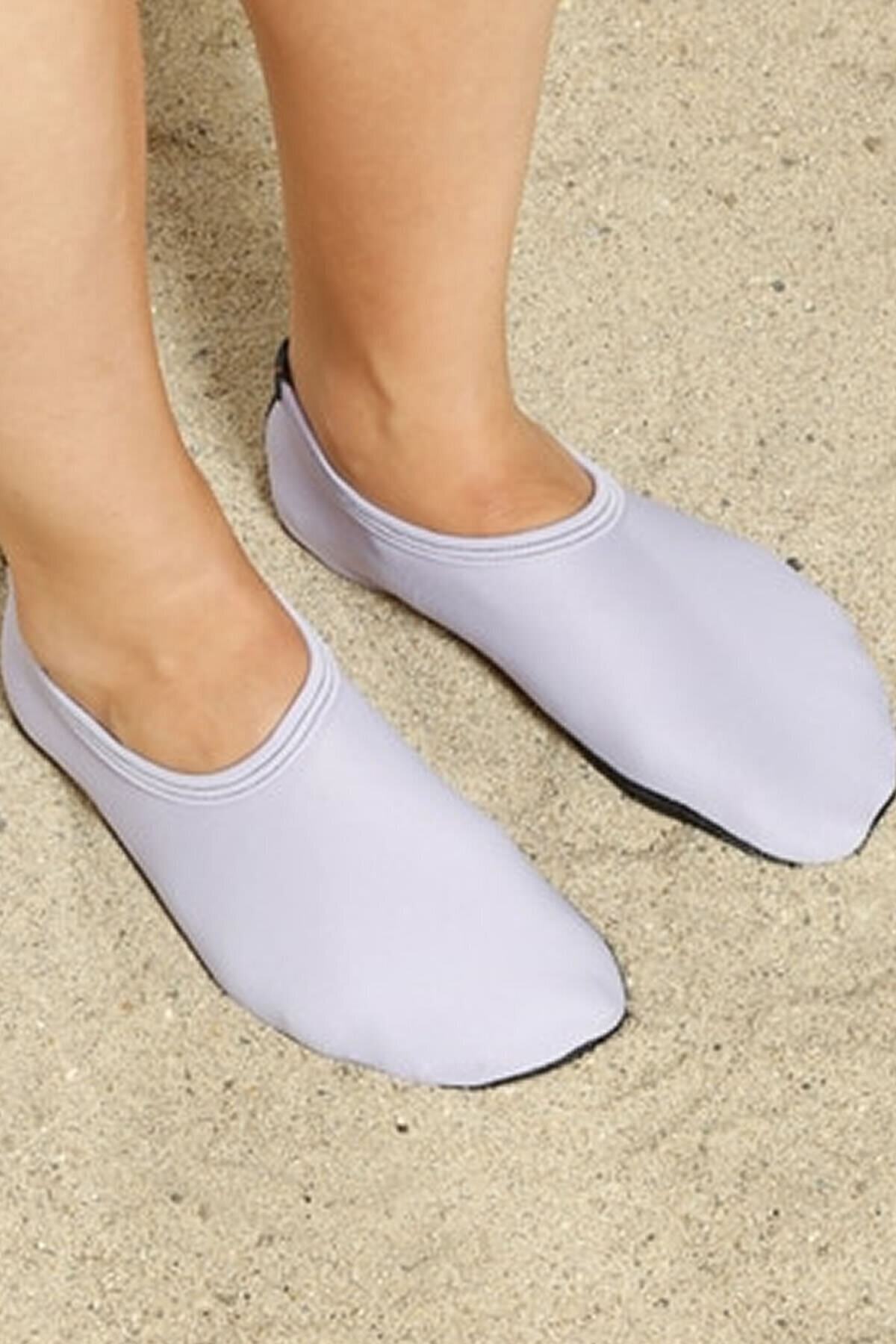 Savana Unisex Lila Havuz Patiği görsel 5