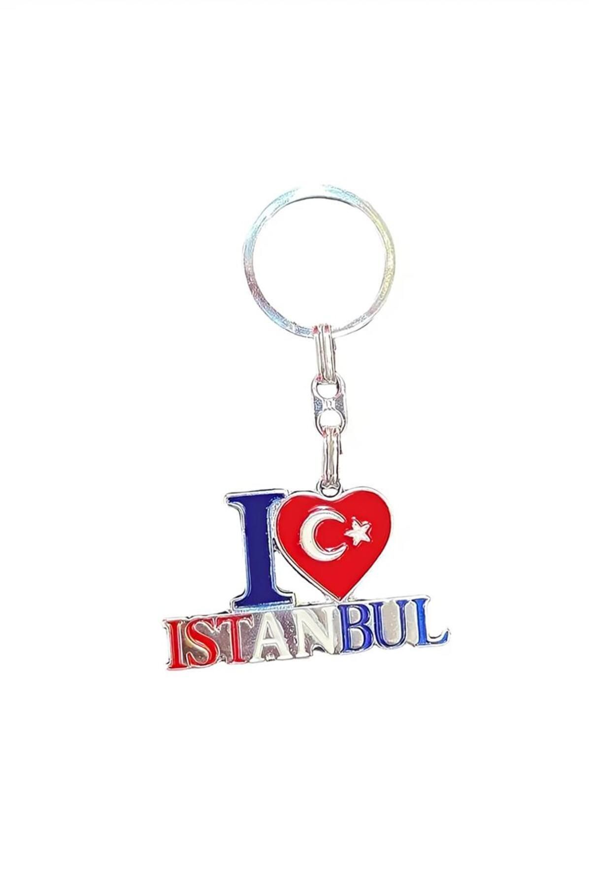 alsepeteavm I Love İstanbul Anahtarlık