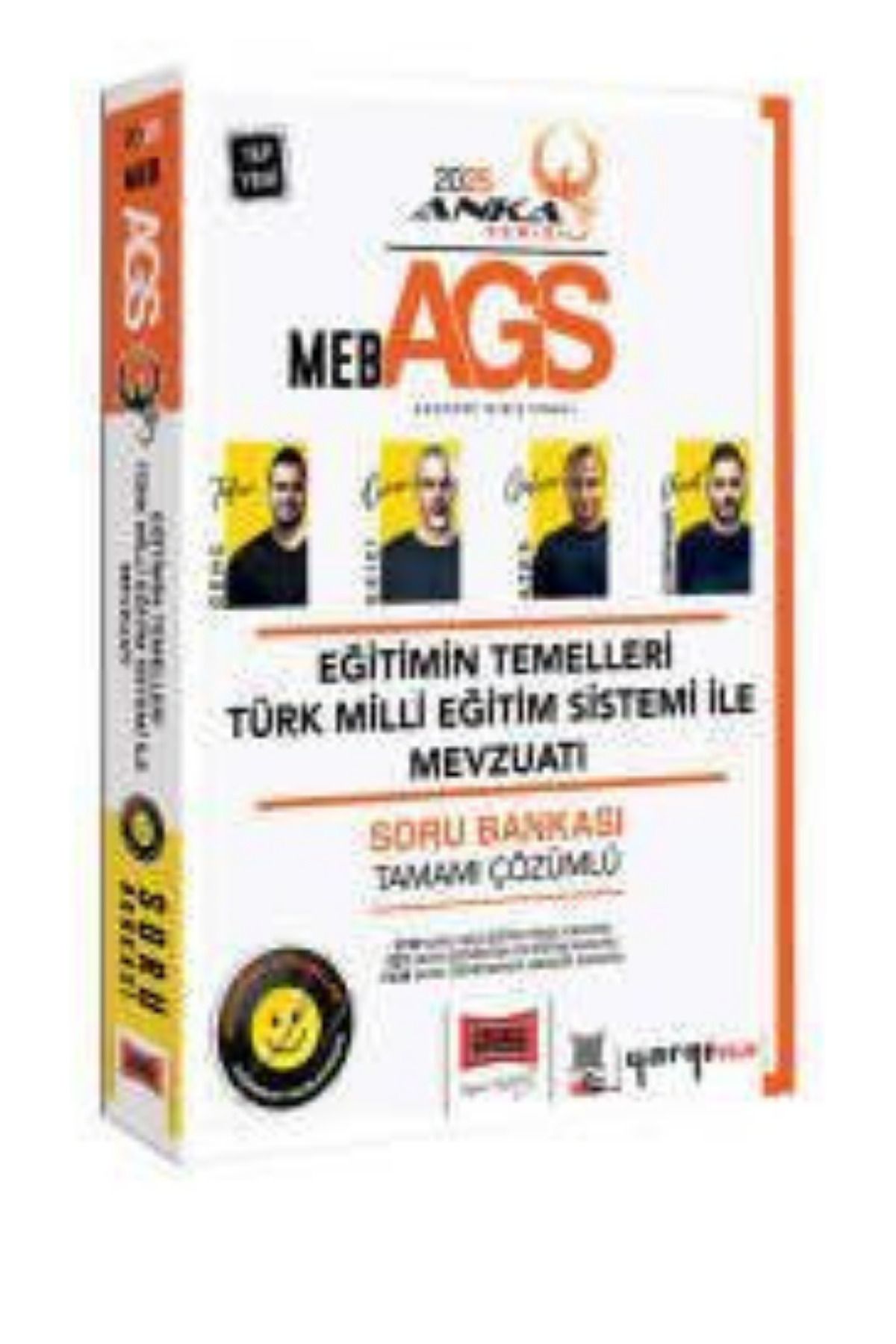 Yargı Yayınları 2025 MEB-AGS Eğitimin Temelleri Türk Milli Eğitim Sistemi İle Mevzuatı Çözümlü Soru Bankası-YEP YENİ