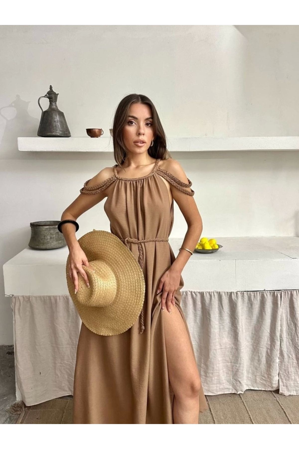 Butik KETEN ELBİSE