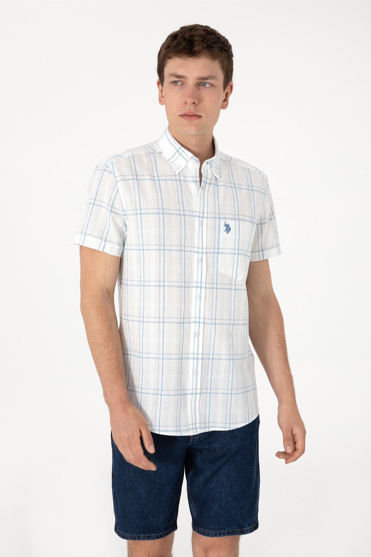U.S. Polo Assn. Us. Polo Assn. Erkek Gömlek 50300212-Vr028