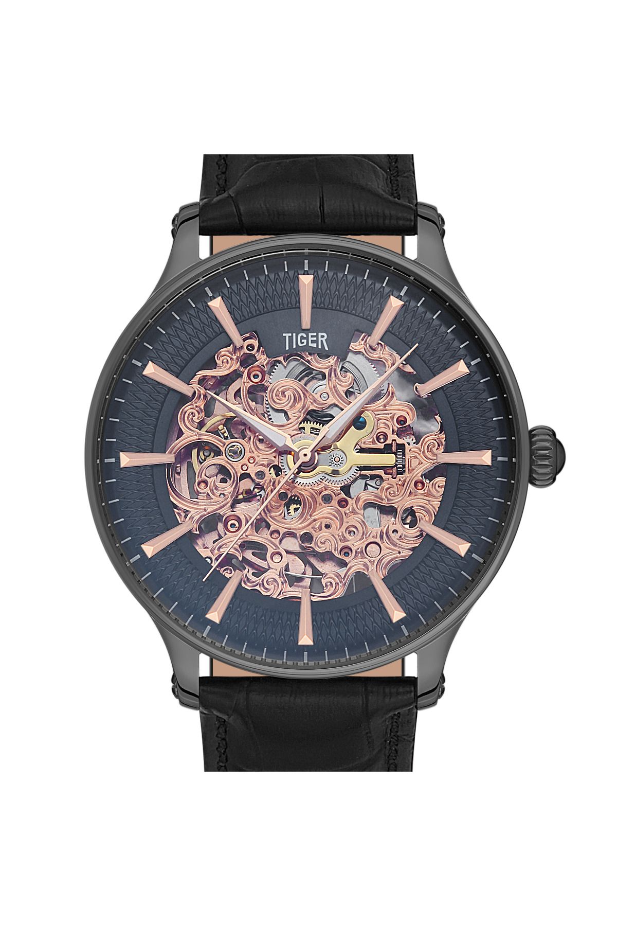 Tiger TİGER ERKEK KOL SAATİ TI-596MA 42MM-46MM Siyah