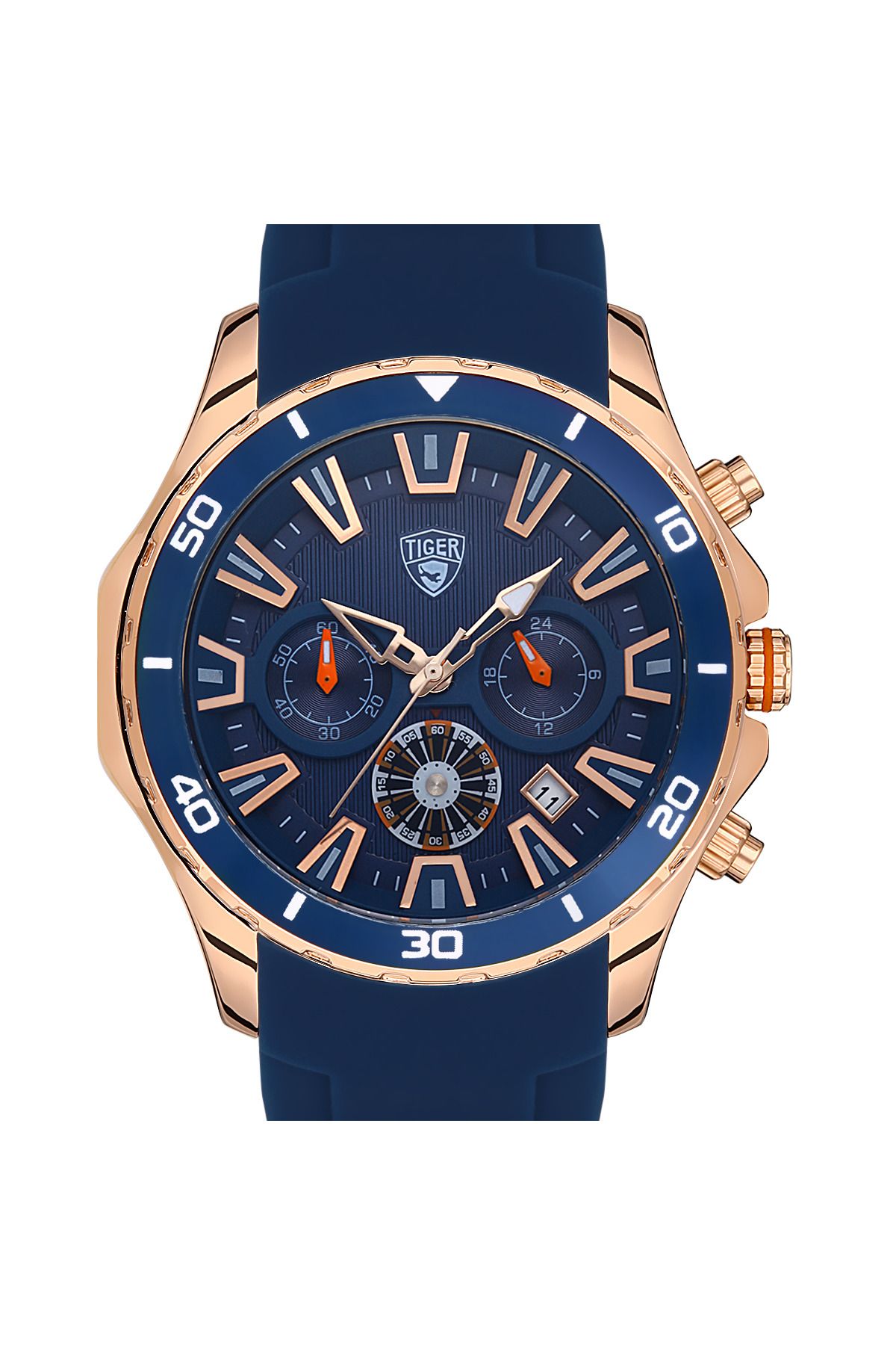 Tiger TİGER ERKEK KOL SAATİ TI-605E 44MM-48MM Rose