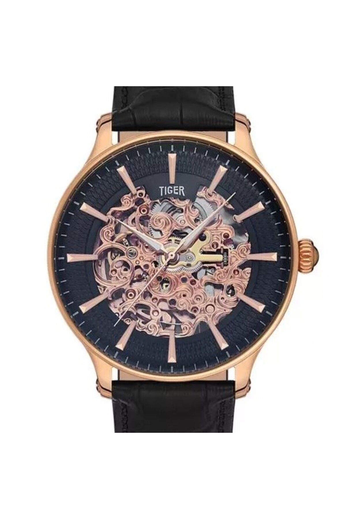 Tiger TİGER ERKEK KOL SAATİ TI-596ME 42MM-46MM Siyah