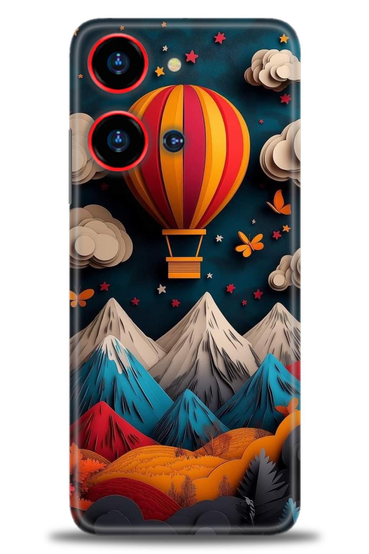 Reeder S19 Max Pro S Zoom İle Uyumlu Desenli Baskılı Silikon Kılıf / ÖzelSeri - 2995