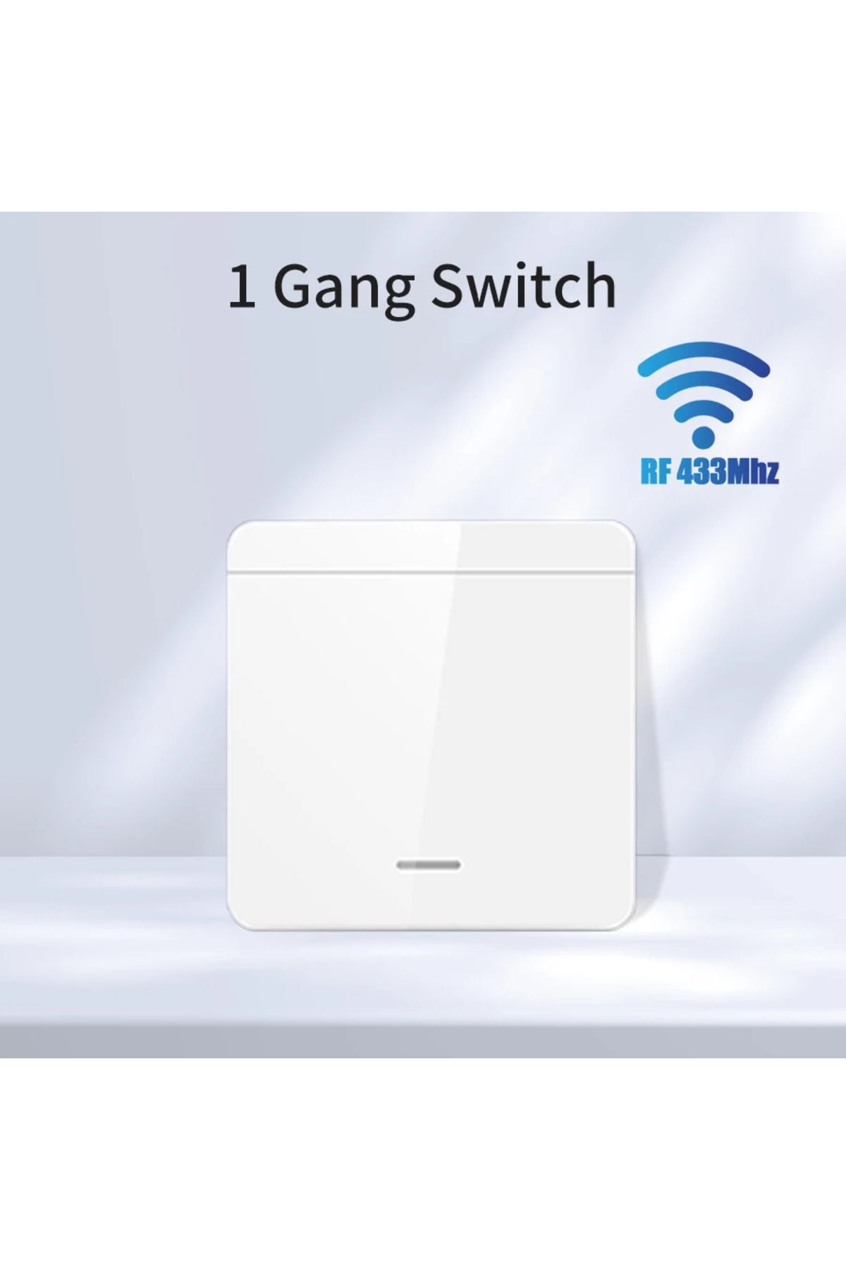 GGBEE-مفتاح 1Gang Tuya Smart WiFi Switch للإضاءة RF 433MHz Wireless Switch Smart APP Remote Voice Co 1