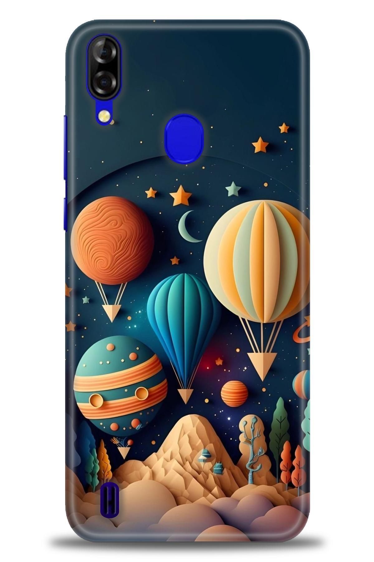 Reeder P13 Blue İle Uyumlu Desenli Baskılı Silikon Kılıf / ÖzelSeri - 2315