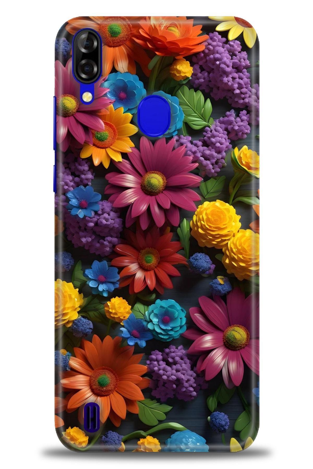Reeder P13 Blue İle Uyumlu Desenli Baskılı Silikon Kılıf / ÖzelSeri - 2748