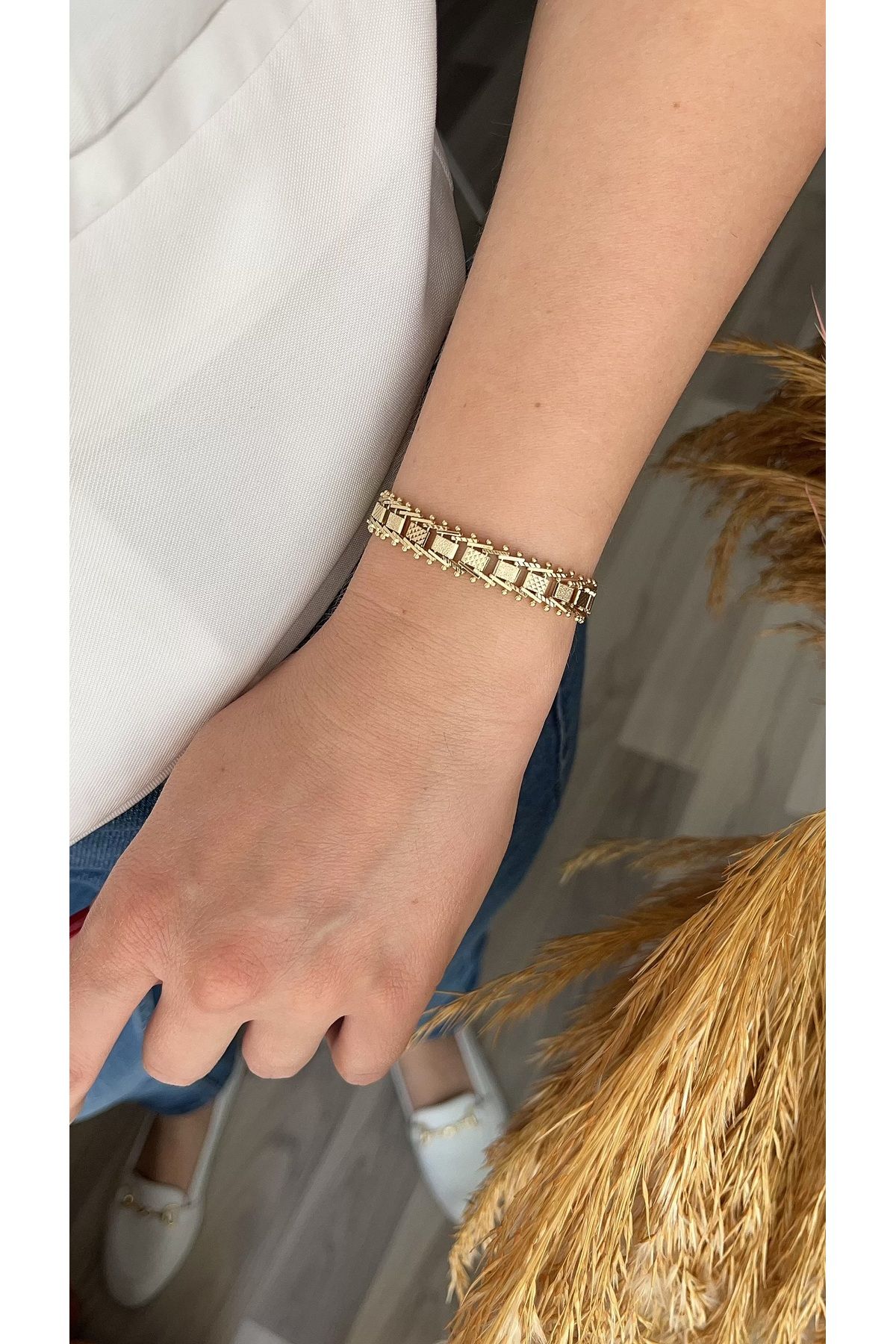 XUPING JEWELRY Kuyumcu işçiliğinde 14k kordon bileklik