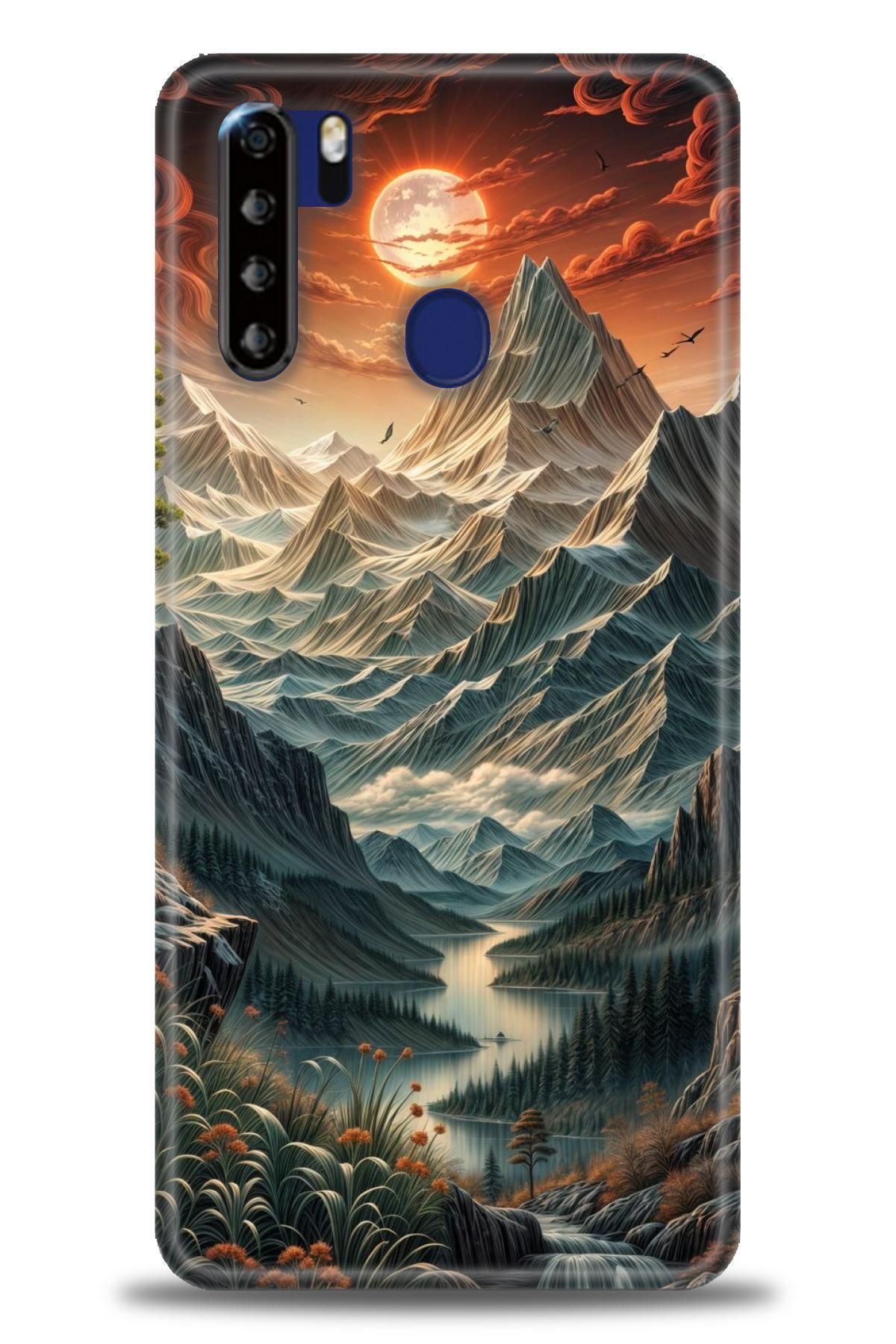 Reeder P13 Blue Max İle Uyumlu Desenli Baskılı Silikon Kılıf / ÖzelSeri - 2191