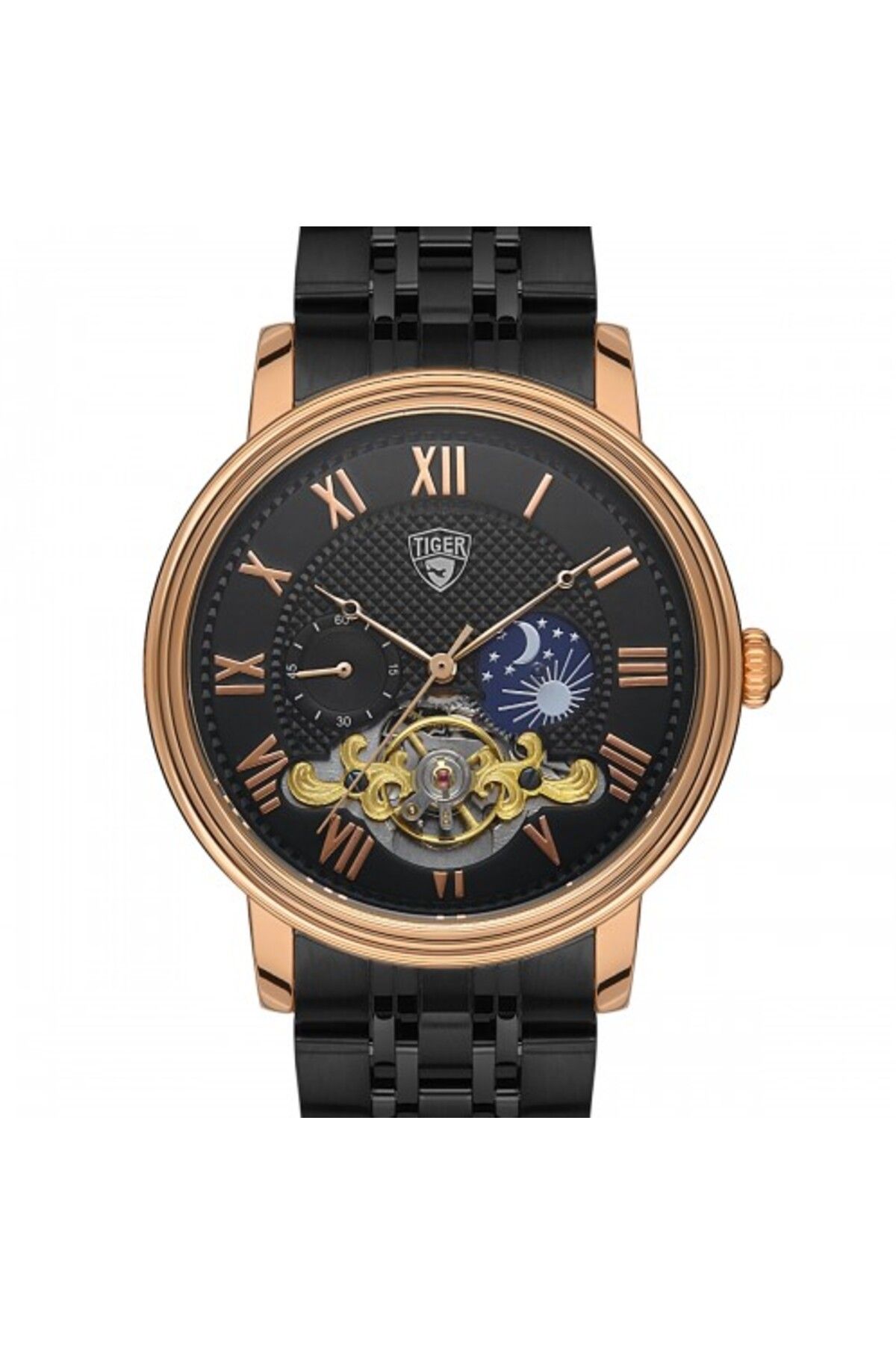 Tiger TİGER ERKEK KOL SAATİ TI-580ME 42MM-46MM Siyah