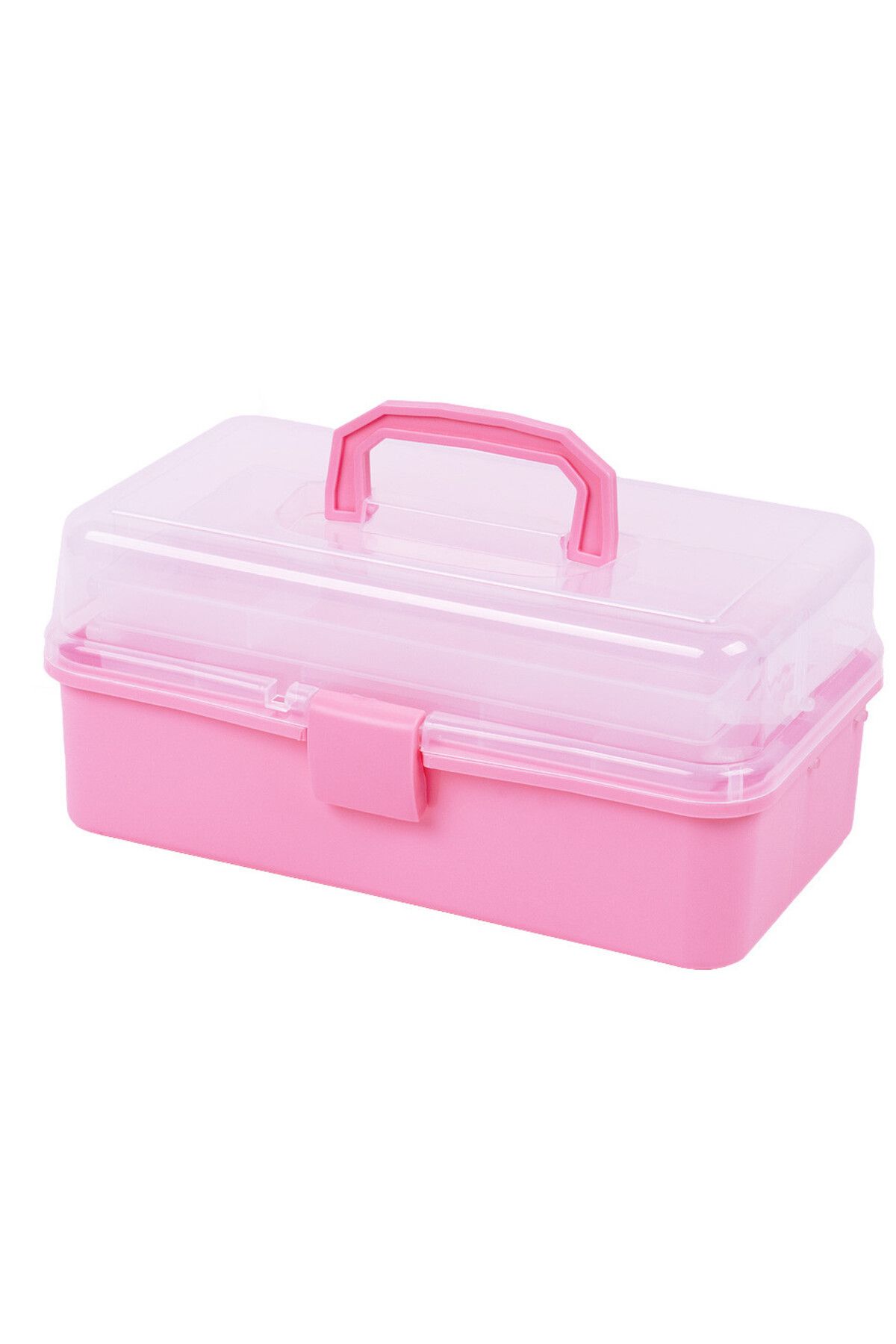 SensoPRO Milano Cutie Cosmetică Compartimentată Cu Două Sertare Și Mâner, Model Rose, Sensopro Milano - One Size