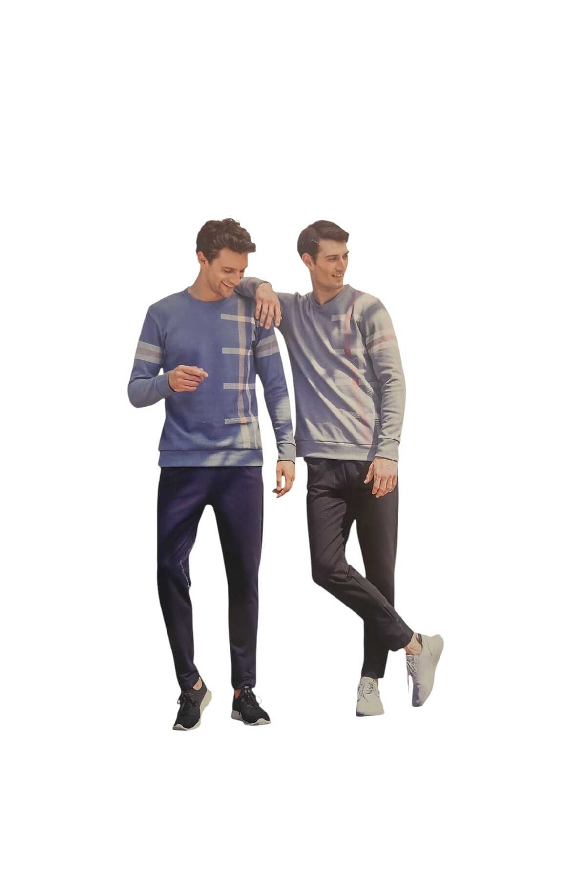 Dika kışlık erkek pijama takımı