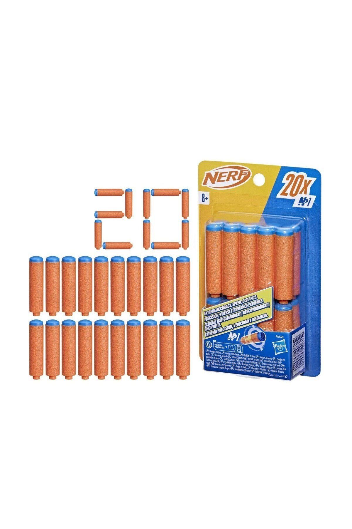 Easy Tedarik F8640 Nerf N Serisi Dart 20li Yedek Paket